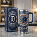 Detroit Tigers 40oz Tumbler with Lid and Straw