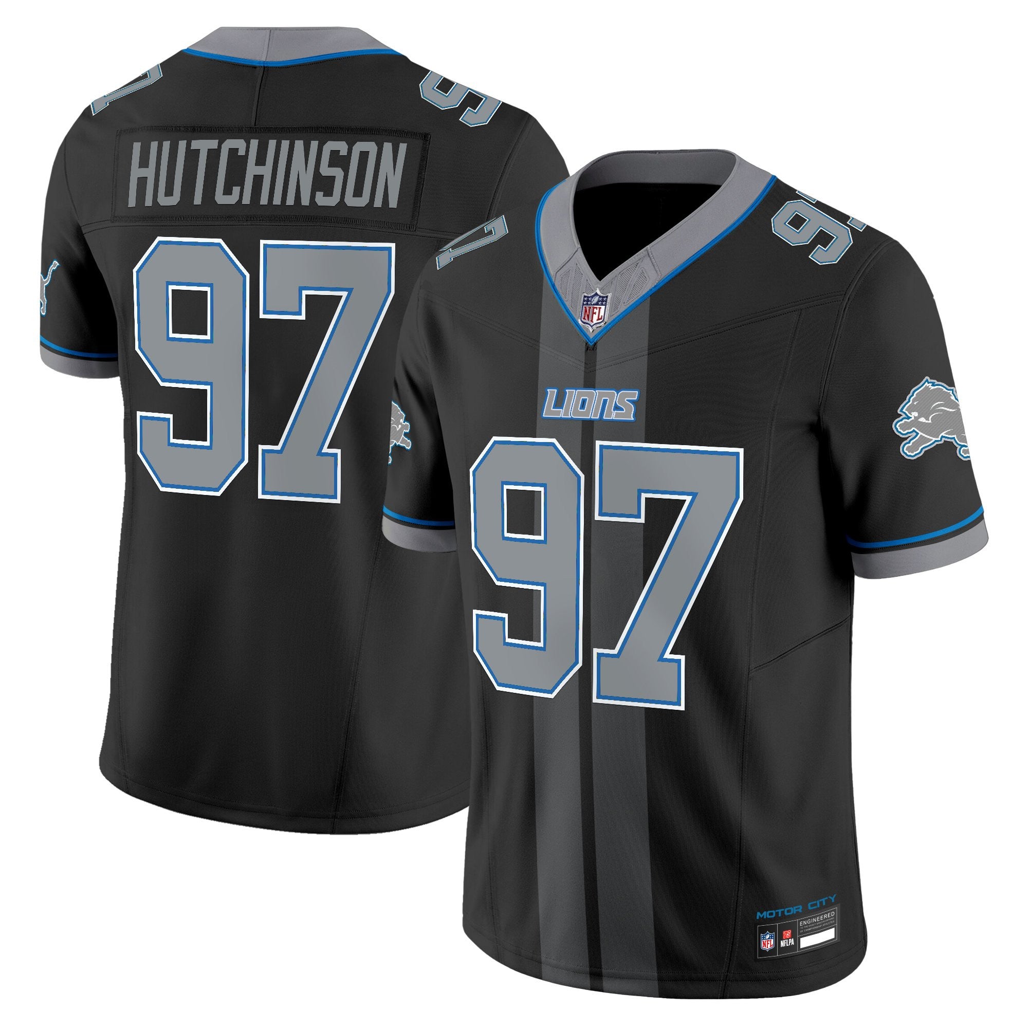 Men's Detroit Lions 'Motor City Racing Edition' Vapor Limited Jersey - All Stitched