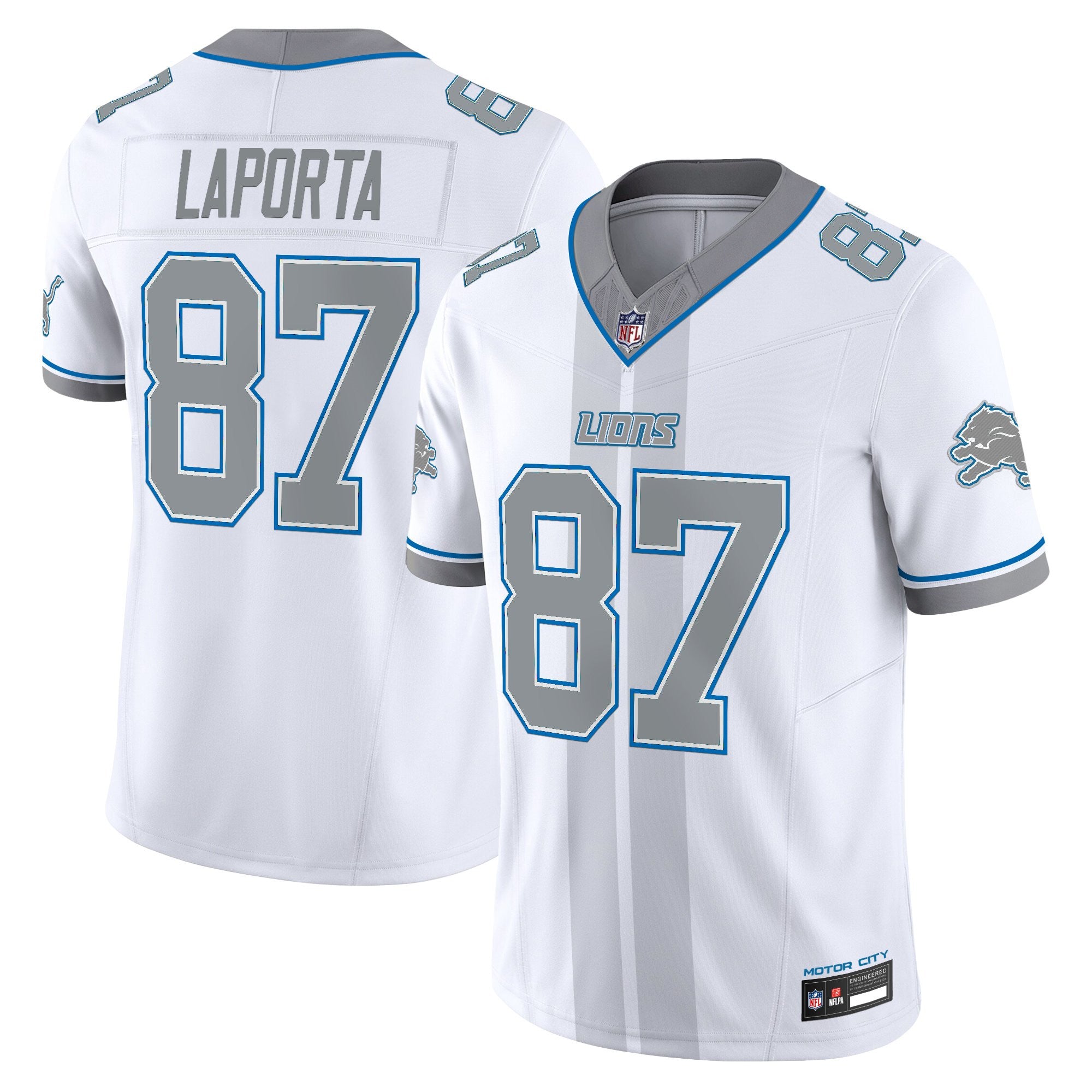 Men's Detroit Lions 'Motor City Racing Edition' Vapor Limited Jersey - All Stitched