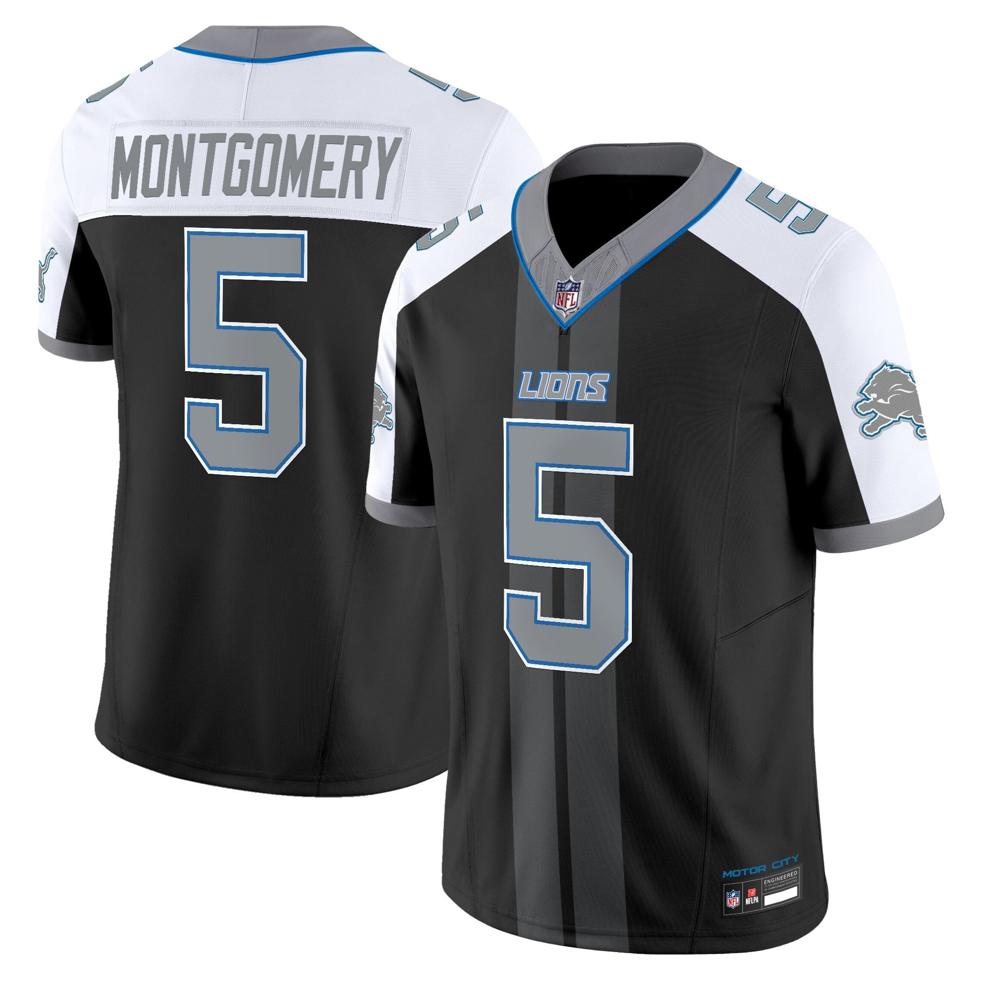 Men's Detroit Lions 'Motor City Racing Edition' Vapor Limited Jersey - All Stitched