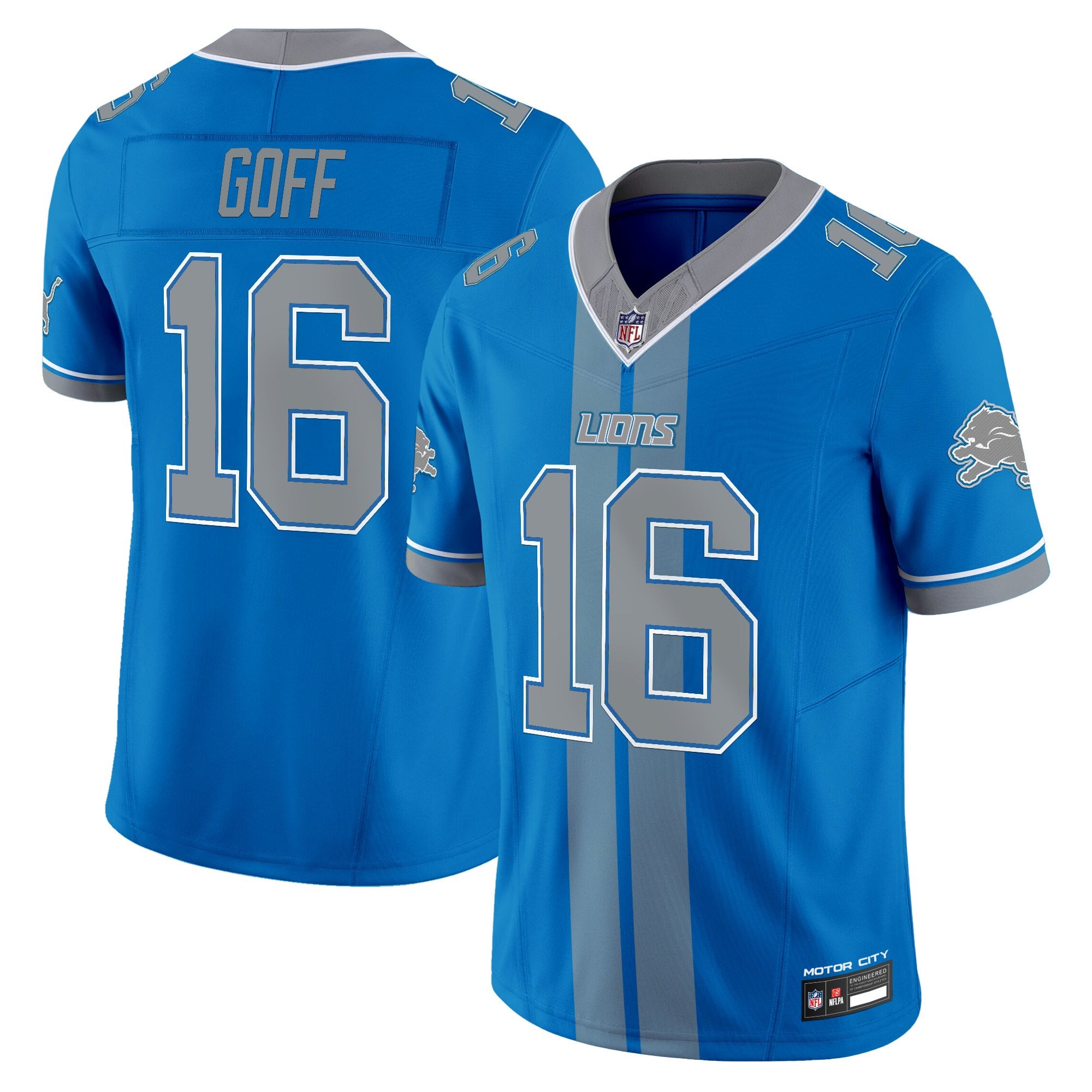 Men's Detroit Lions 'Motor City Racing Edition' Vapor Limited Jersey - All Stitched