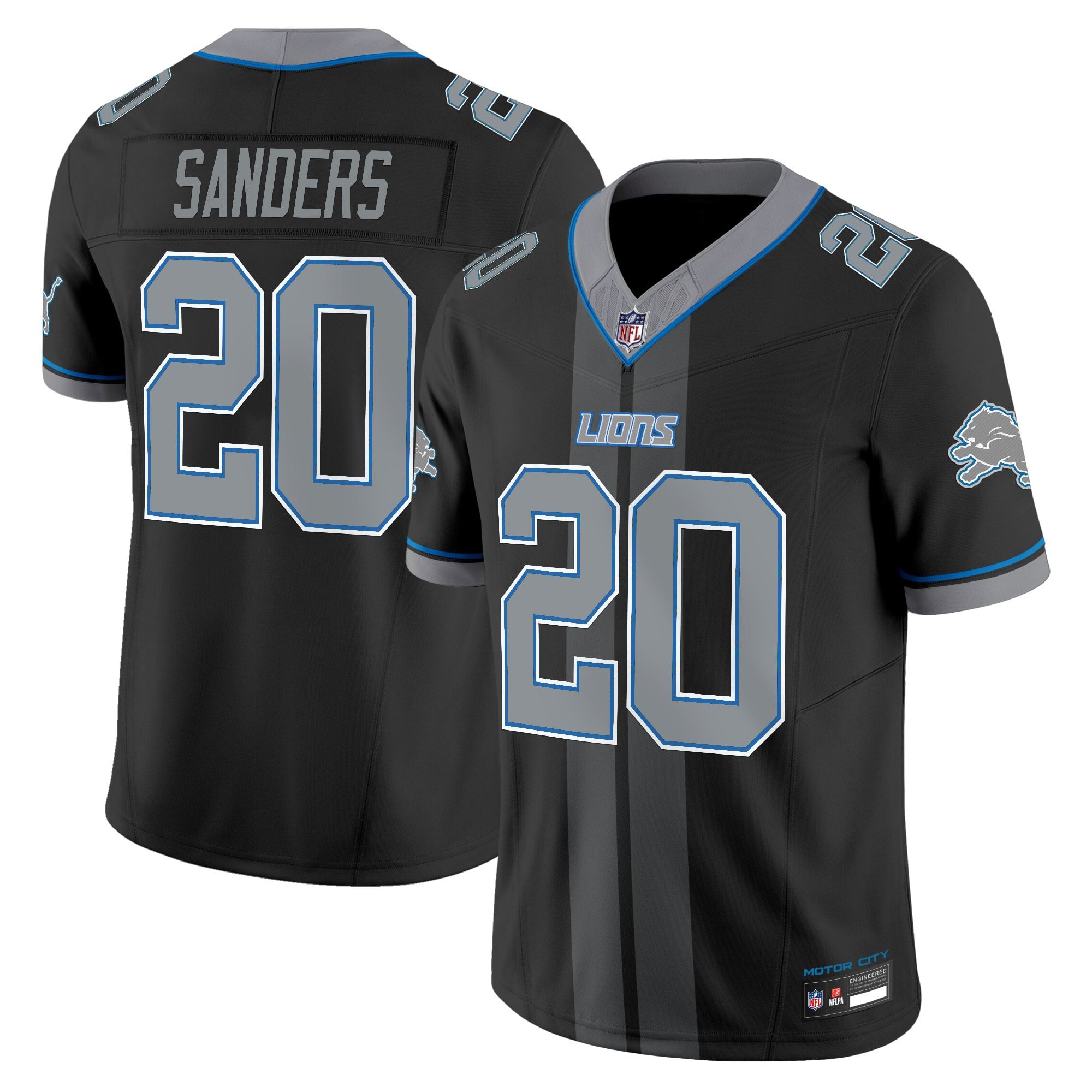 Men's Detroit Lions 'Motor City Racing Edition' Vapor Limited Jersey - All Stitched