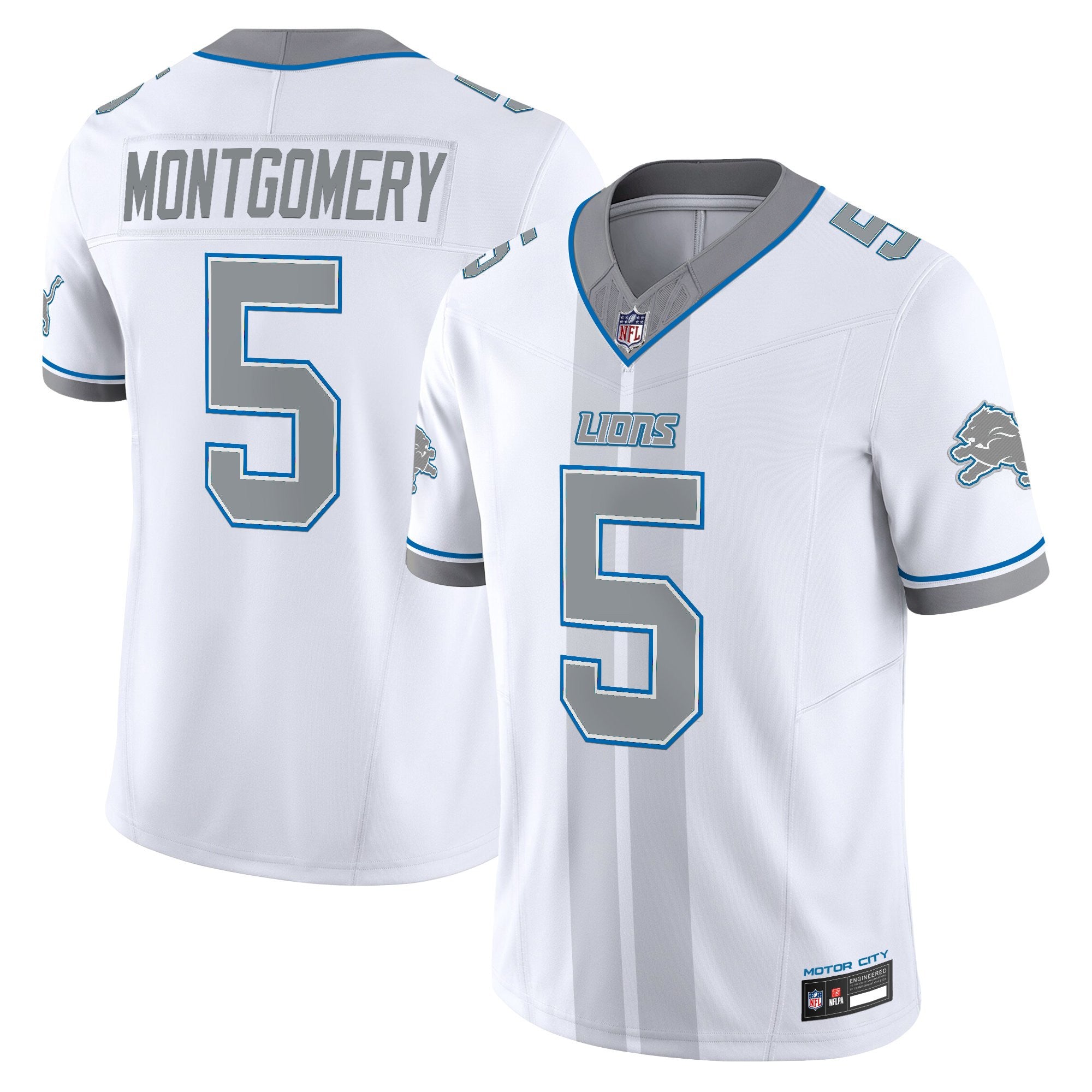 Men's Detroit Lions 'Motor City Racing Edition' Vapor Limited Jersey - All Stitched