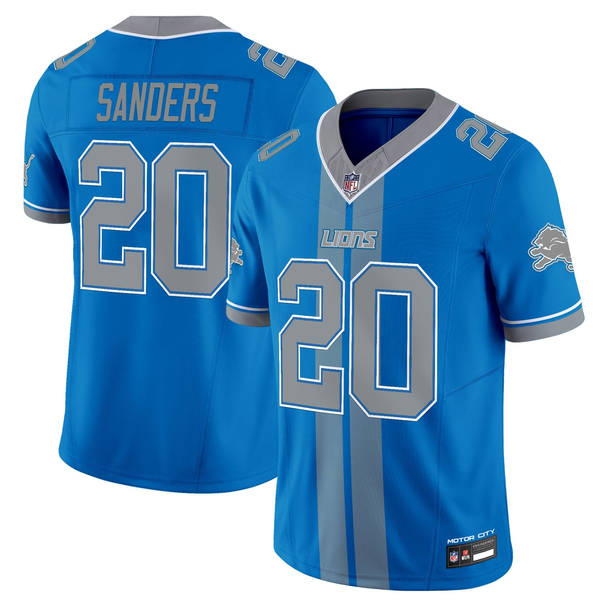 Men's Detroit Lions 'Motor City Racing Edition' Vapor Limited Jersey - All Stitched