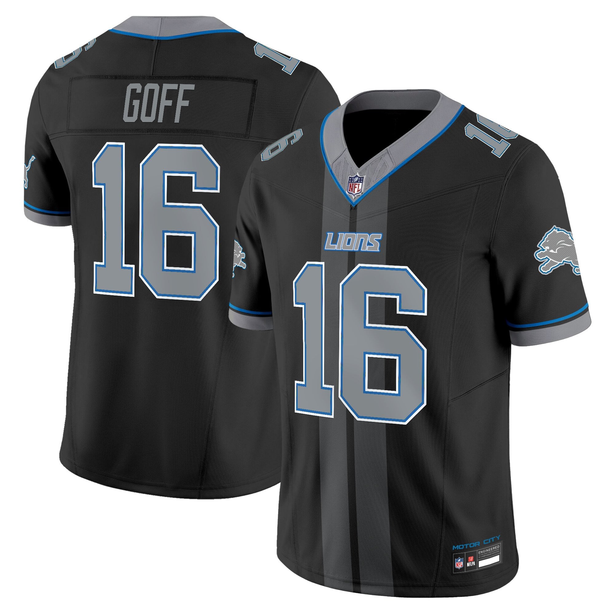 Men's Detroit Lions 'Motor City Racing Edition' Vapor Limited Jersey - All Stitched