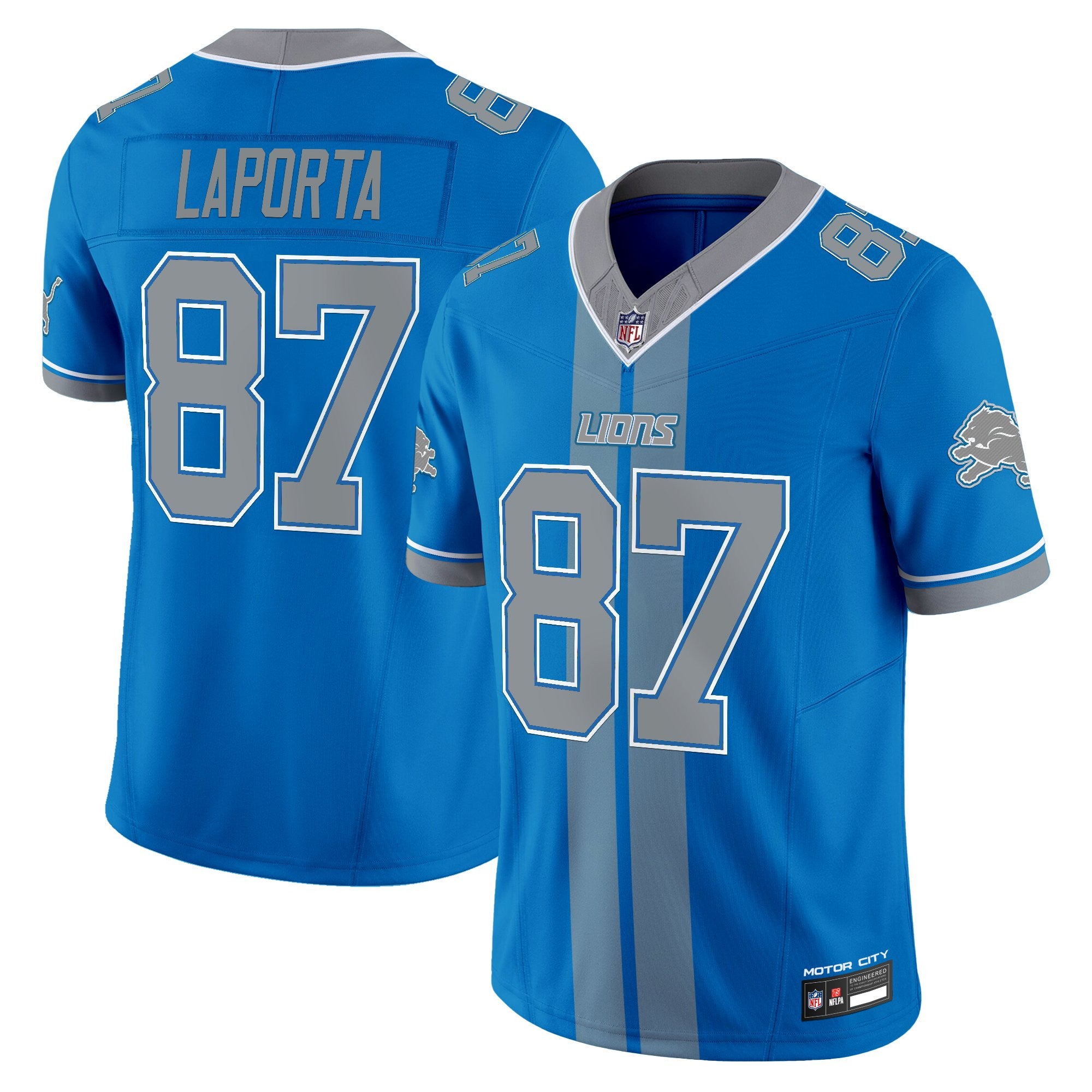 Men's Detroit Lions 'Motor City Racing Edition' Vapor Limited Jersey - All Stitched