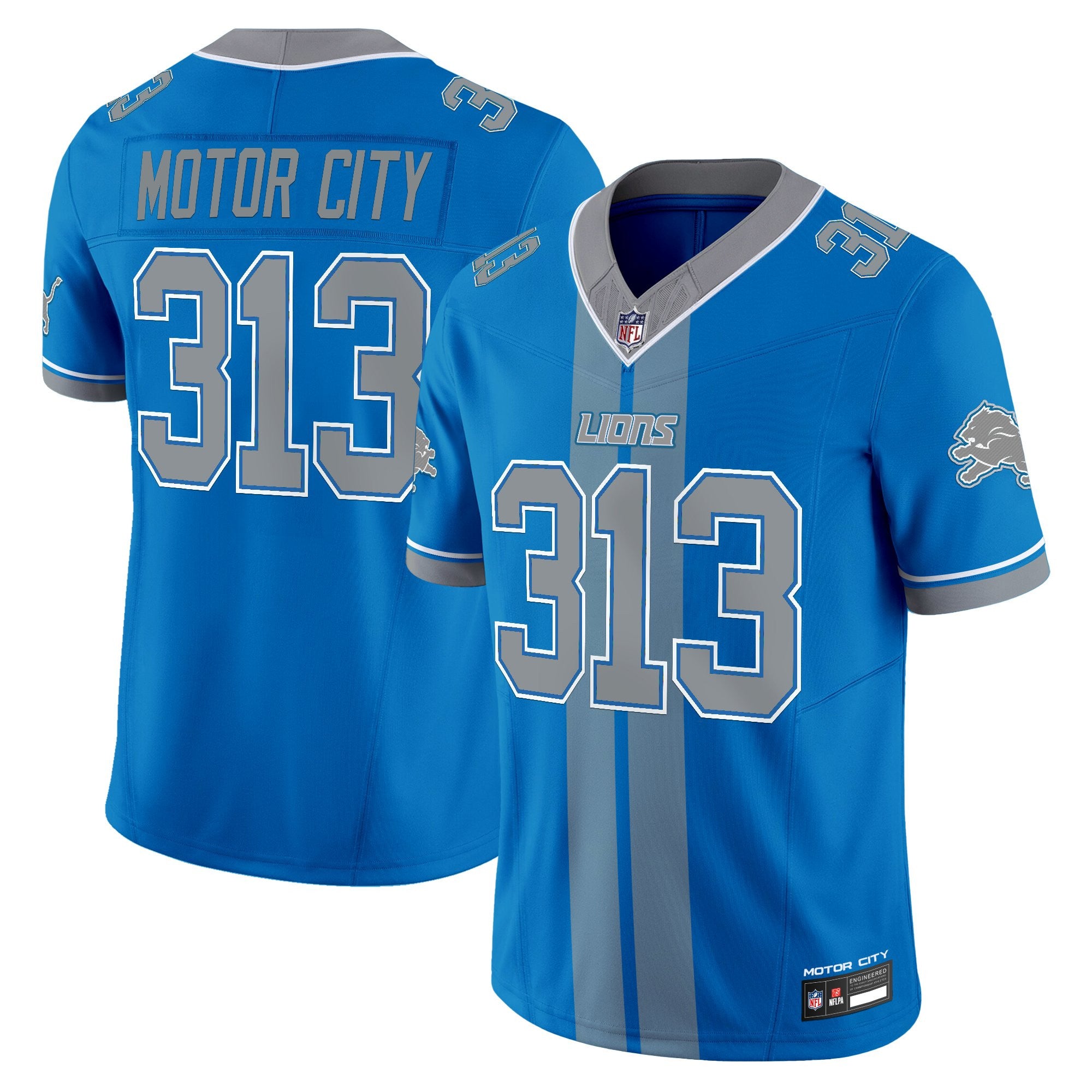 Men's Detroit Lions 'Motor City Racing Edition' Vapor Limited Jersey - All Stitched