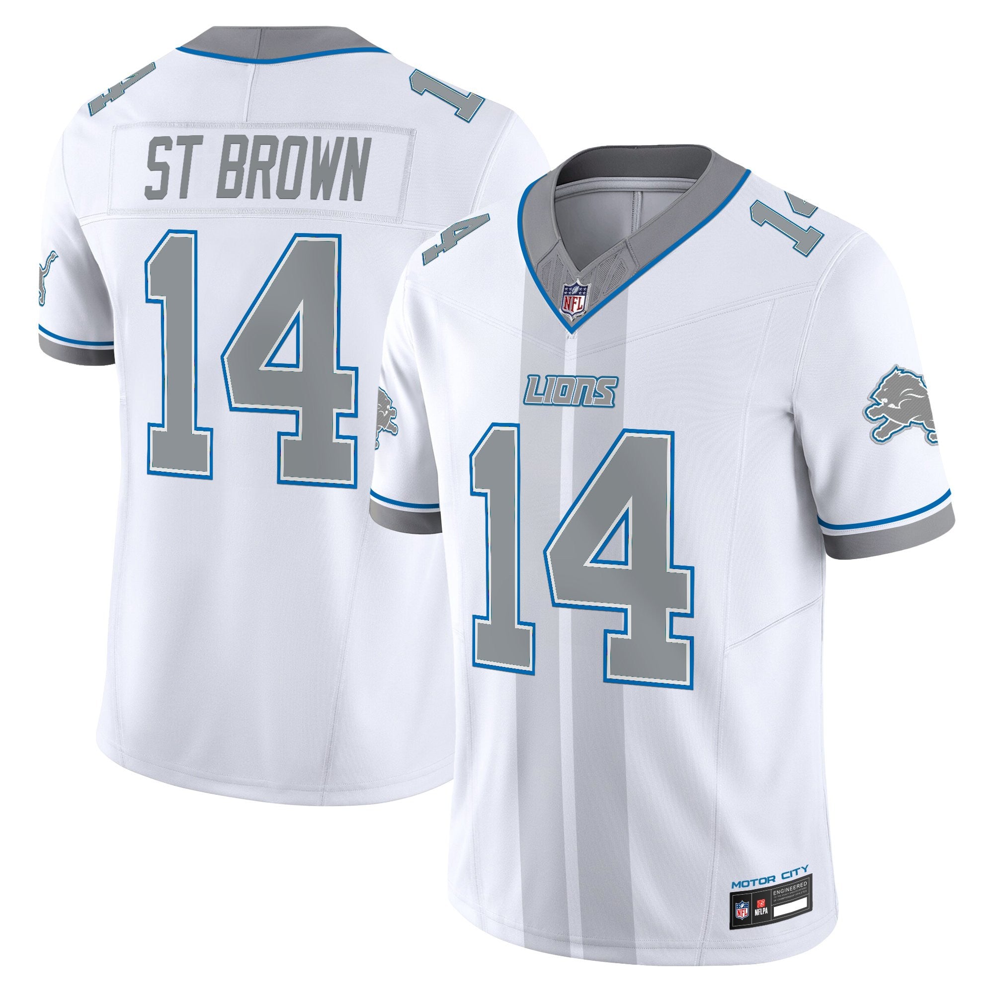 Men's Detroit Lions 'Motor City Racing Edition' Vapor Limited Jersey - All Stitched