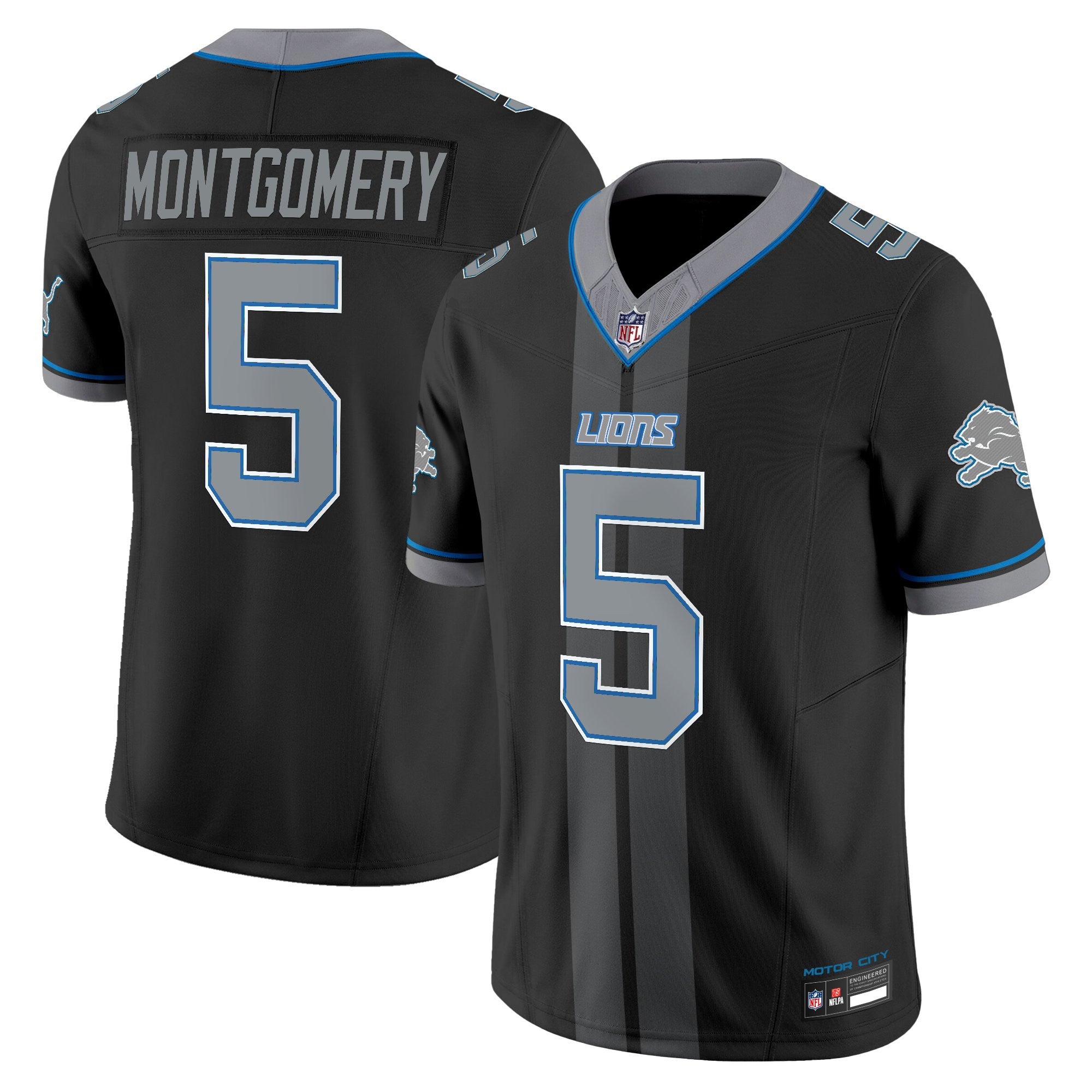 Men's Detroit Lions 'Motor City Racing Edition' Vapor Limited Jersey - All Stitched