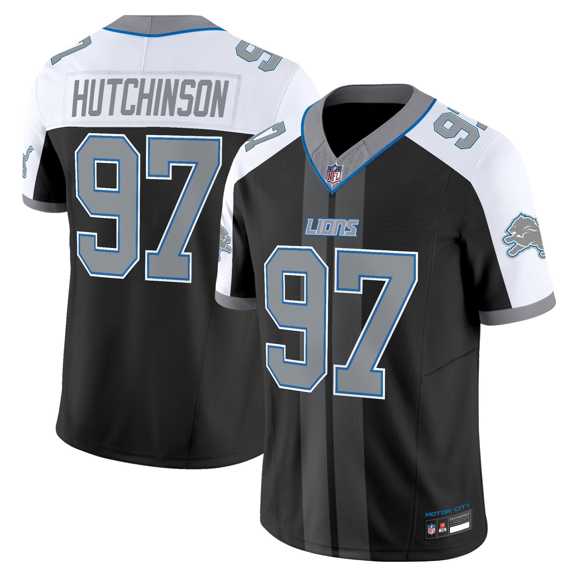 Men's Detroit Lions 'Motor City Racing Edition' Vapor Limited Jersey - All Stitched