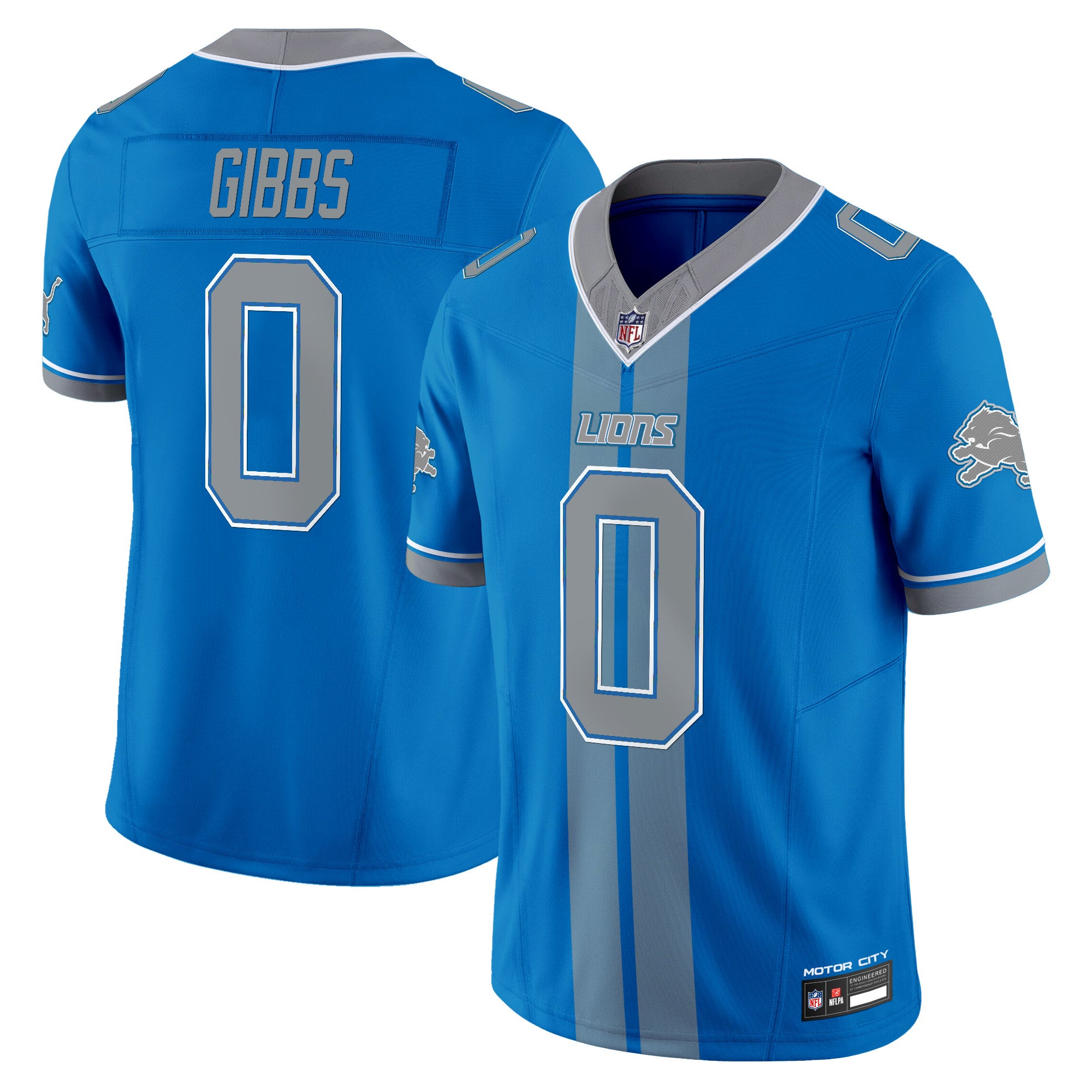 Men's Detroit Lions 'Motor City Racing Edition' Vapor Limited Jersey - All Stitched