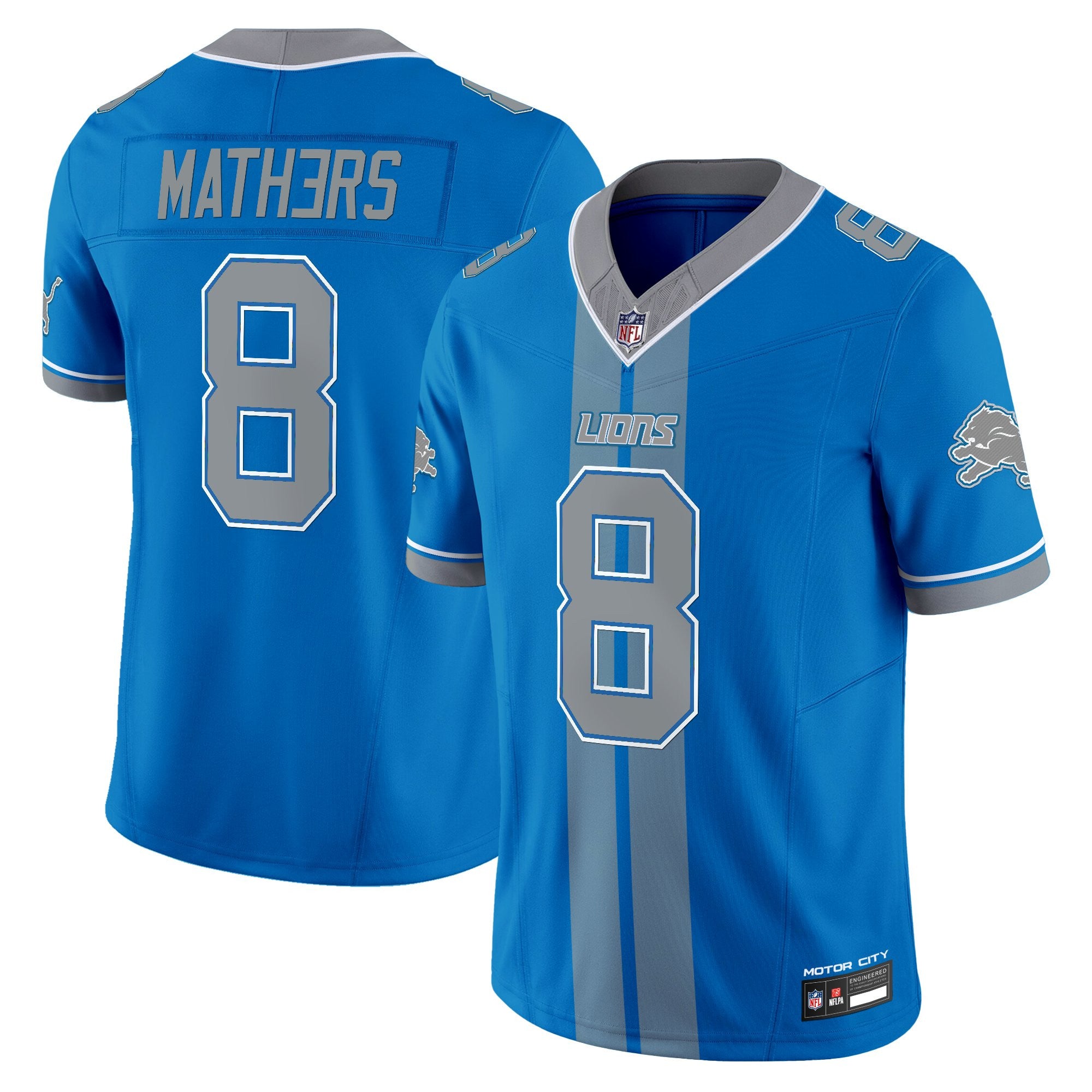 Men's Detroit Lions 'Motor City Racing Edition' Vapor Limited Jersey - All Stitched
