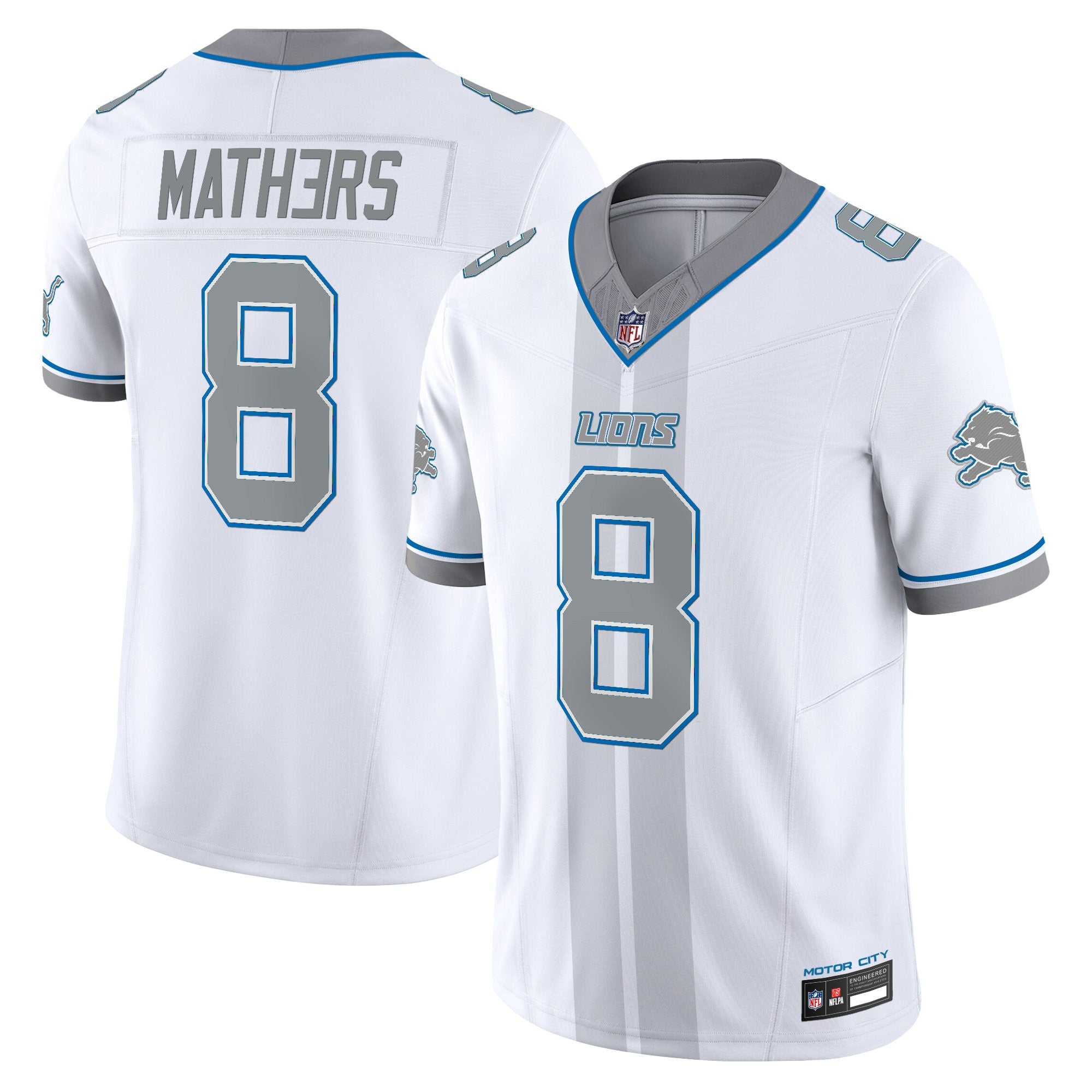 Men's Detroit Lions 'Motor City Racing Edition' Vapor Limited Jersey - All Stitched