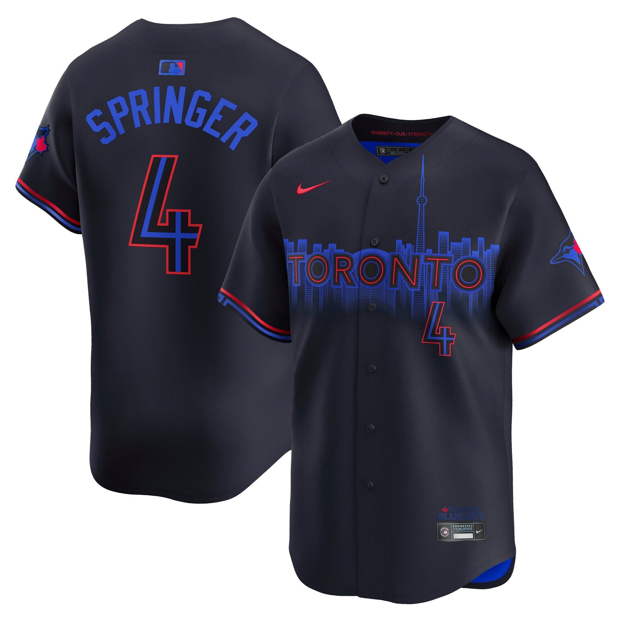 Men's Toronto Blue Jays 2025 Vapor Premier Limited Jersey - All Stitched