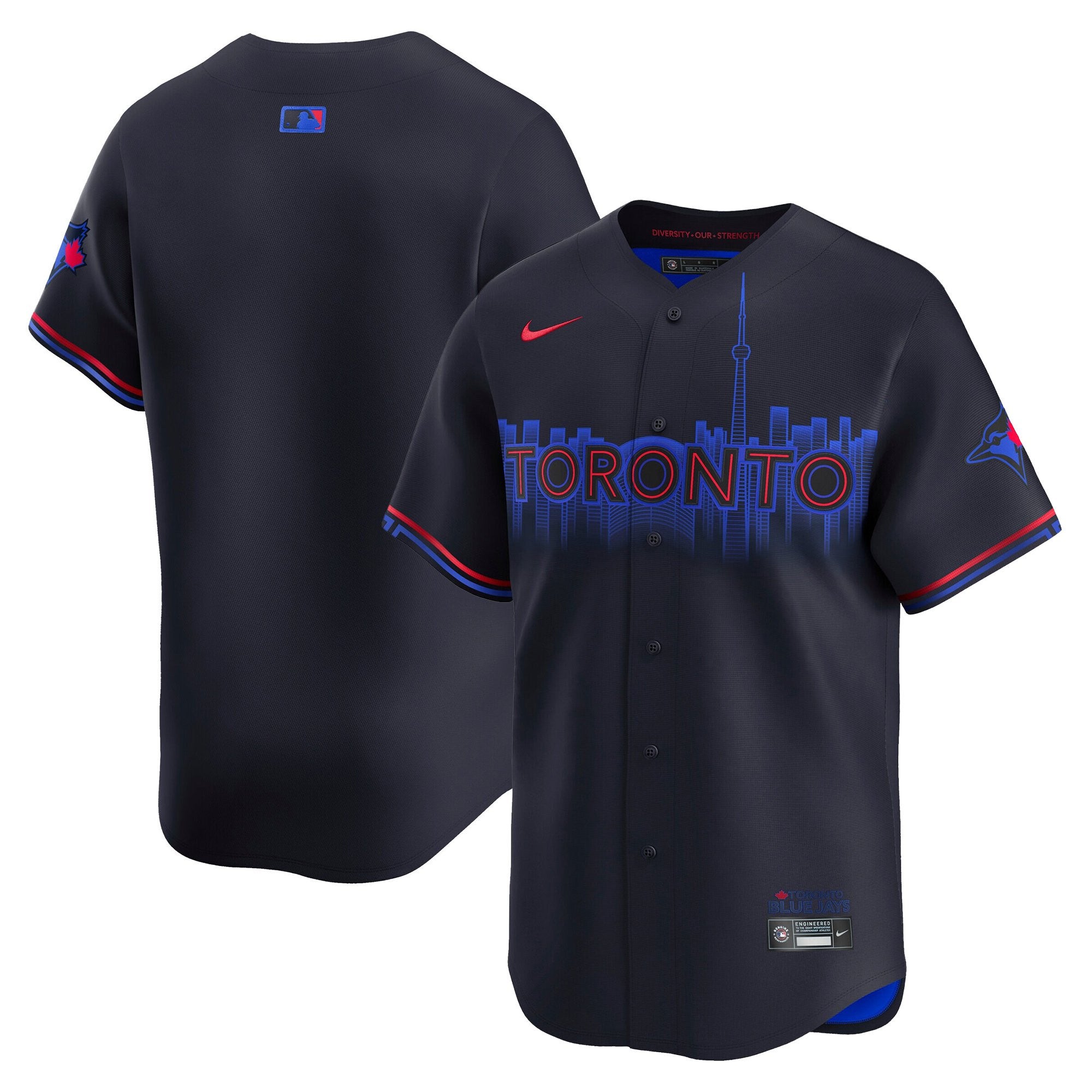 Men's Toronto Blue Jays 2025 Vapor Premier Limited Jersey - All Stitched