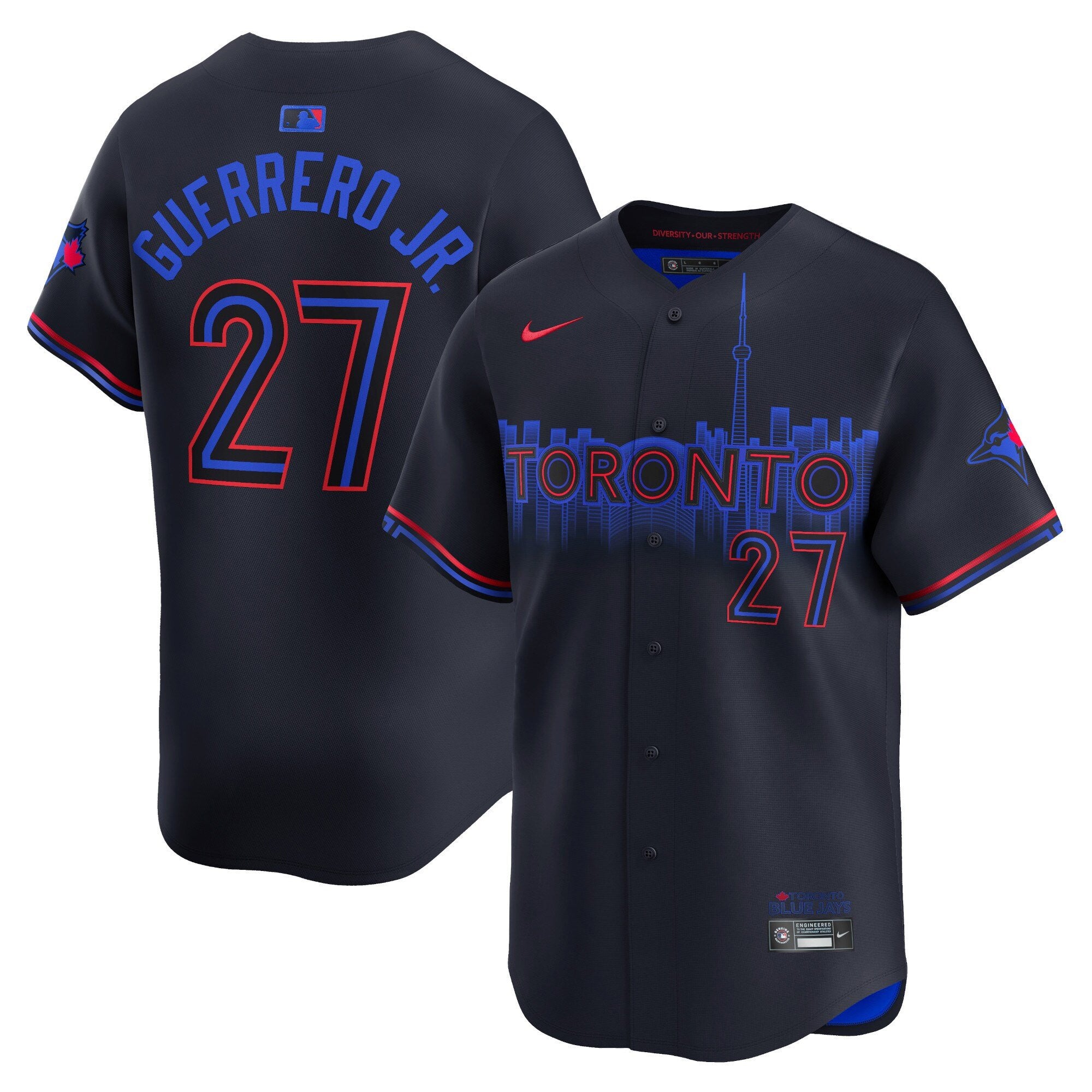 Men's Toronto Blue Jays 2025 Vapor Premier Limited Jersey - All Stitched