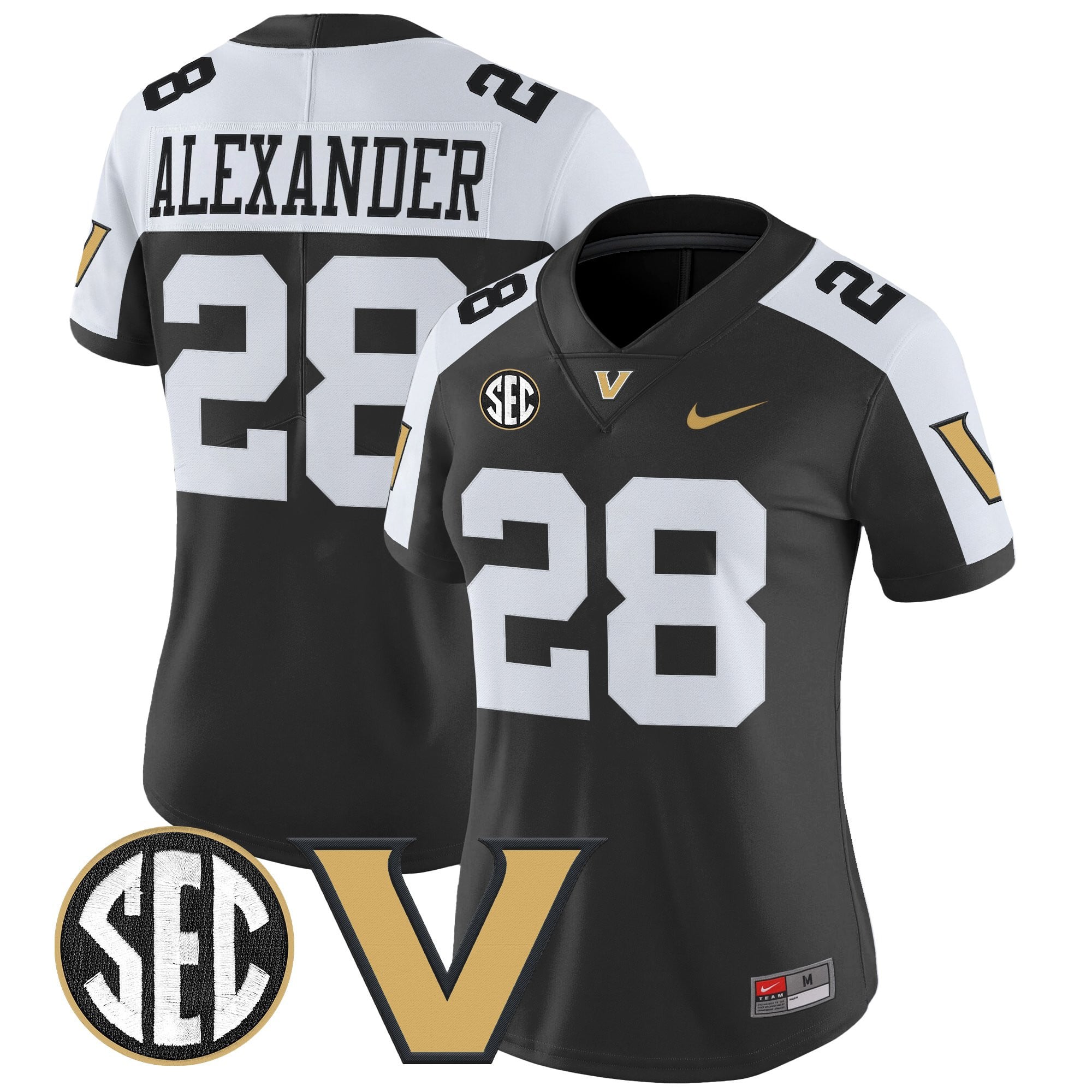 Women's Vanderbilt Commodores 2025 Vapor Limited Jersey - All Stitched