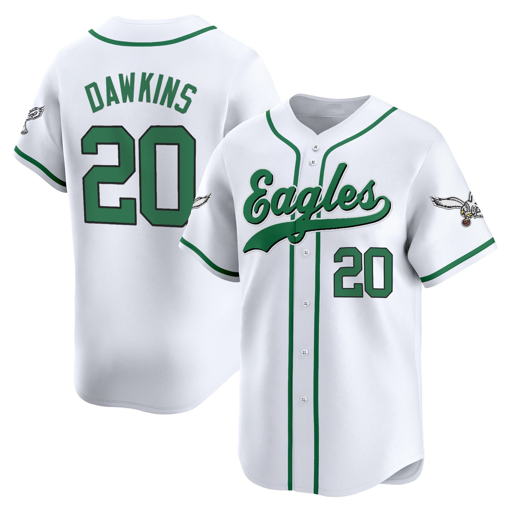 Men's Philadelphia Eagles 2025 Vapor Baseball Jersey - All Stitched