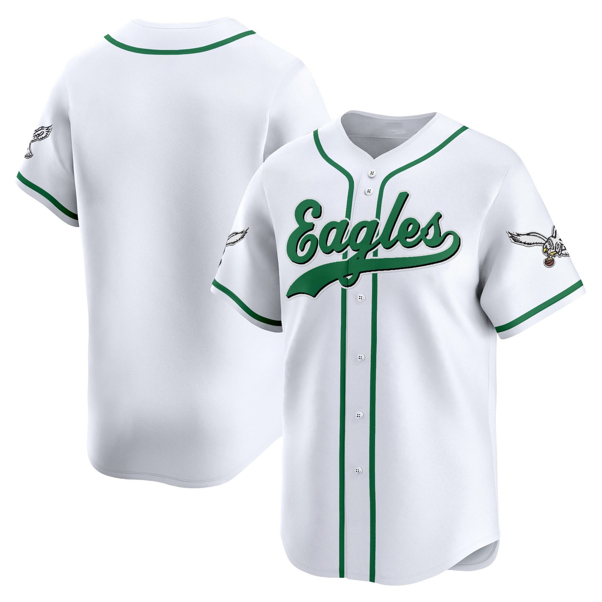 Men's Philadelphia Eagles 2025 Vapor Baseball Jersey - All Stitched