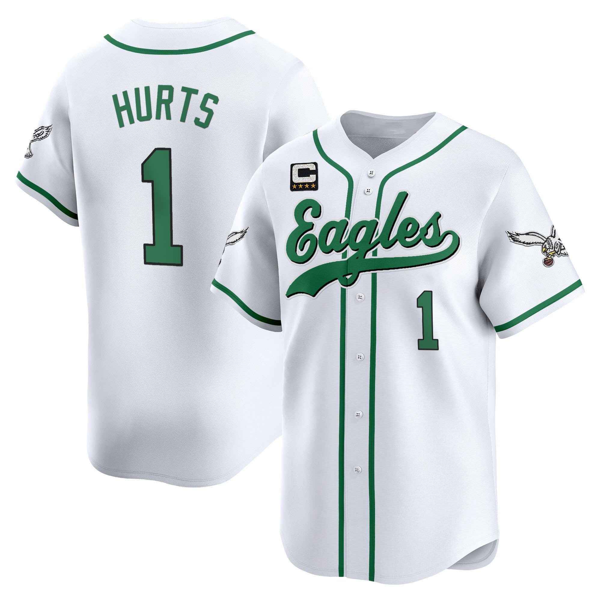 Men's Philadelphia Eagles 2025 Vapor Baseball Jersey - All Stitched