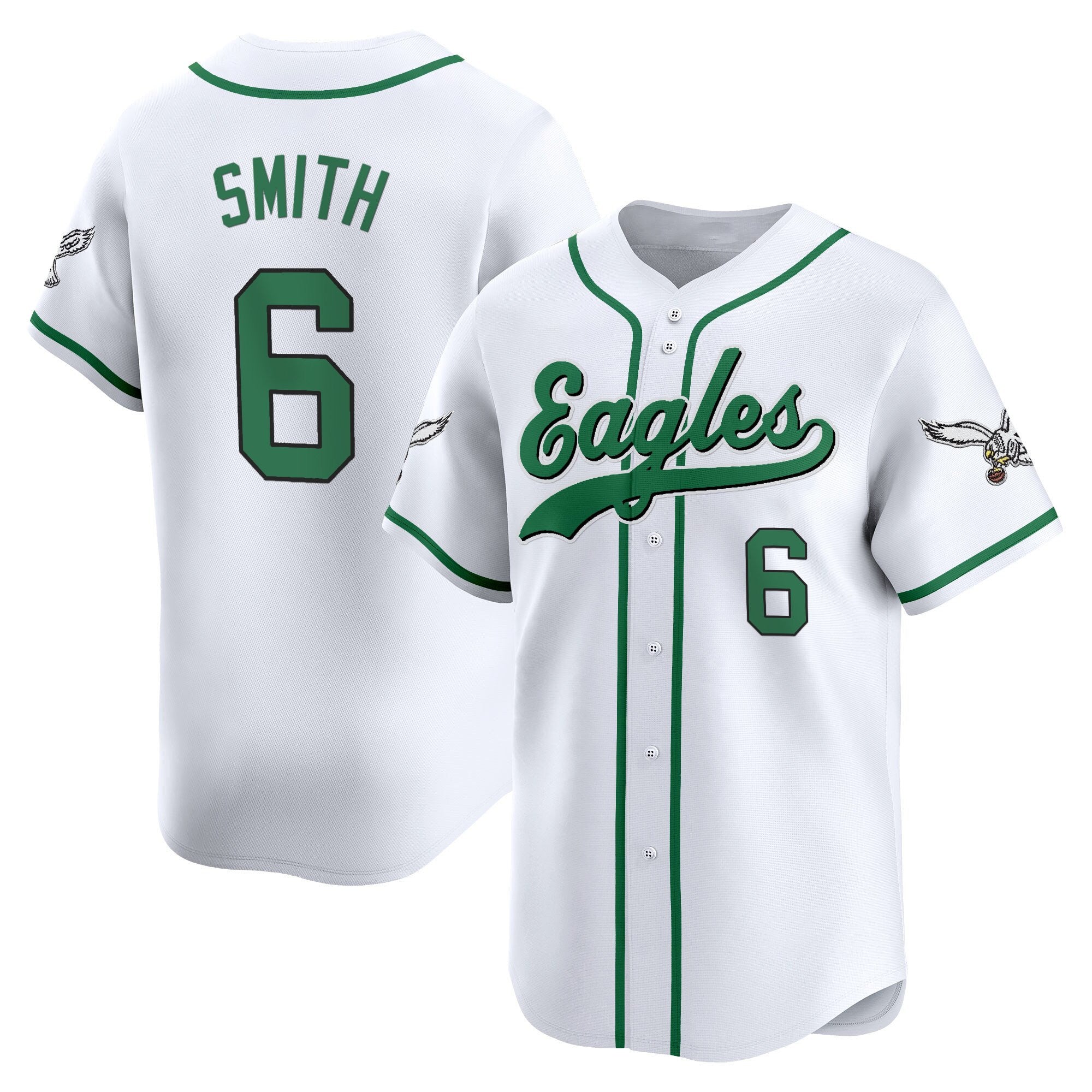 Men's Philadelphia Eagles 2025 Vapor Baseball Jersey - All Stitched