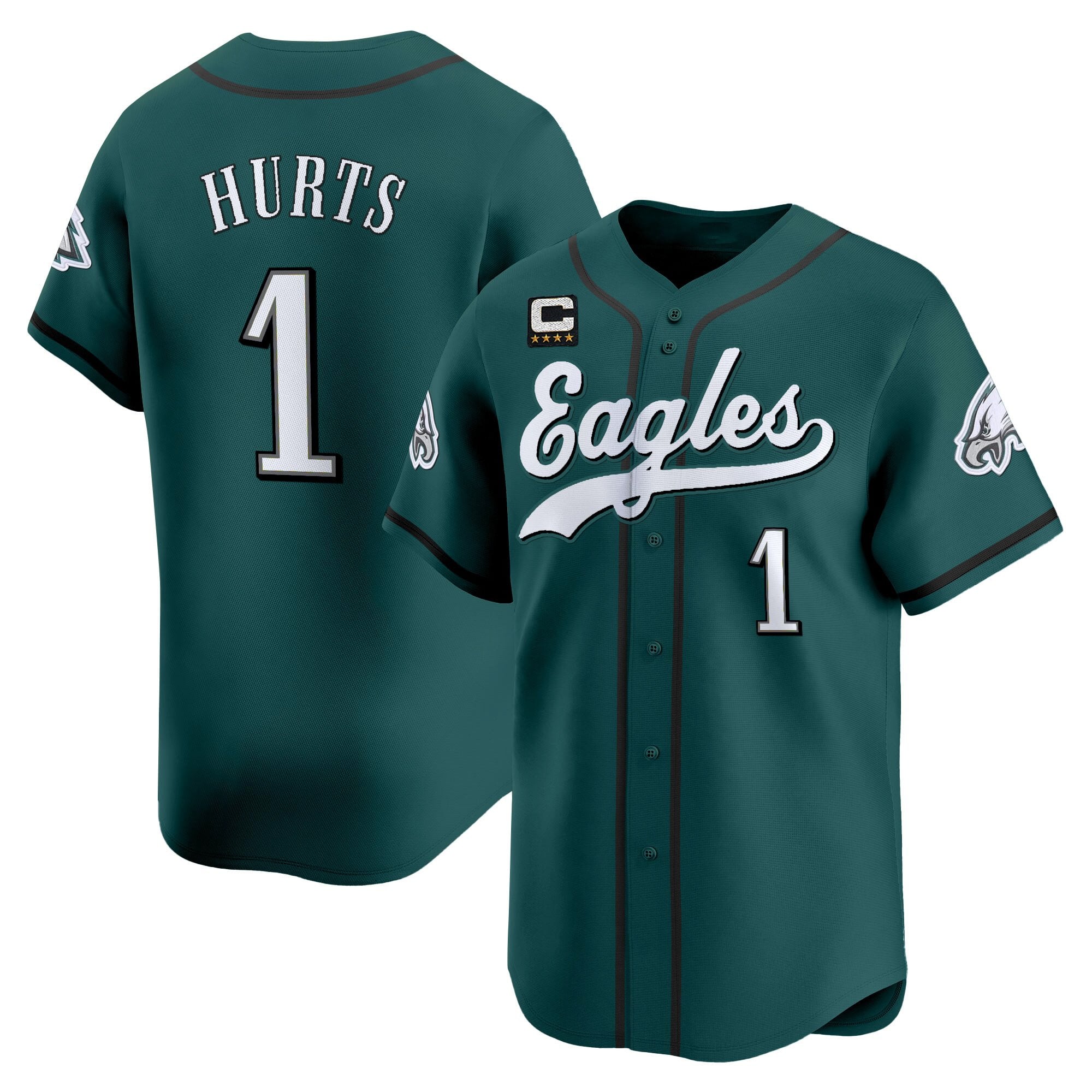Men's Philadelphia Eagles 2025 Vapor Baseball Jersey - All Stitched
