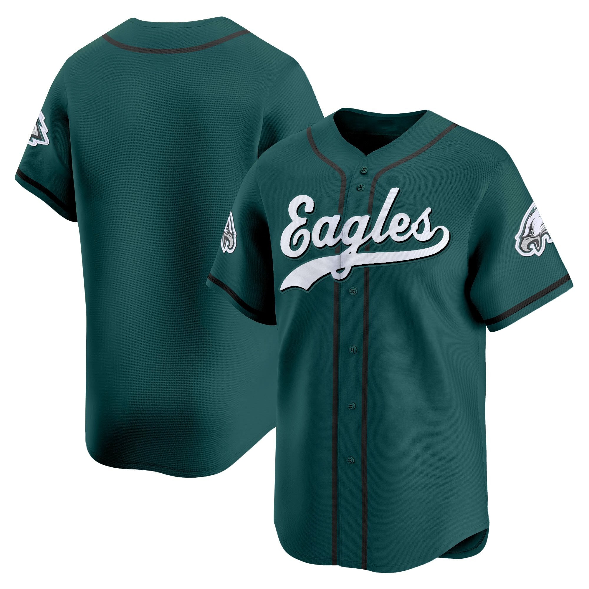 Men's Philadelphia Eagles 2025 Vapor Baseball Jersey - All Stitched