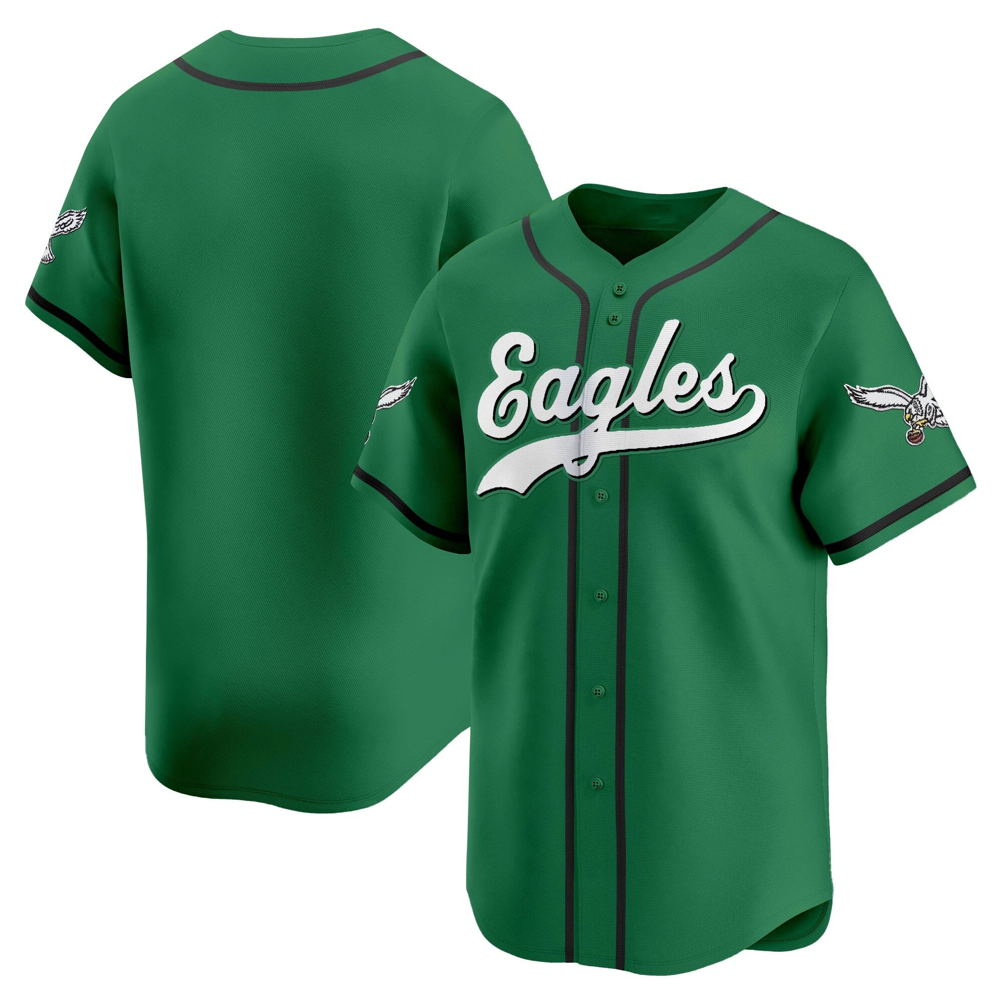 Men's Philadelphia Eagles 2025 Vapor Baseball Jersey - All Stitched