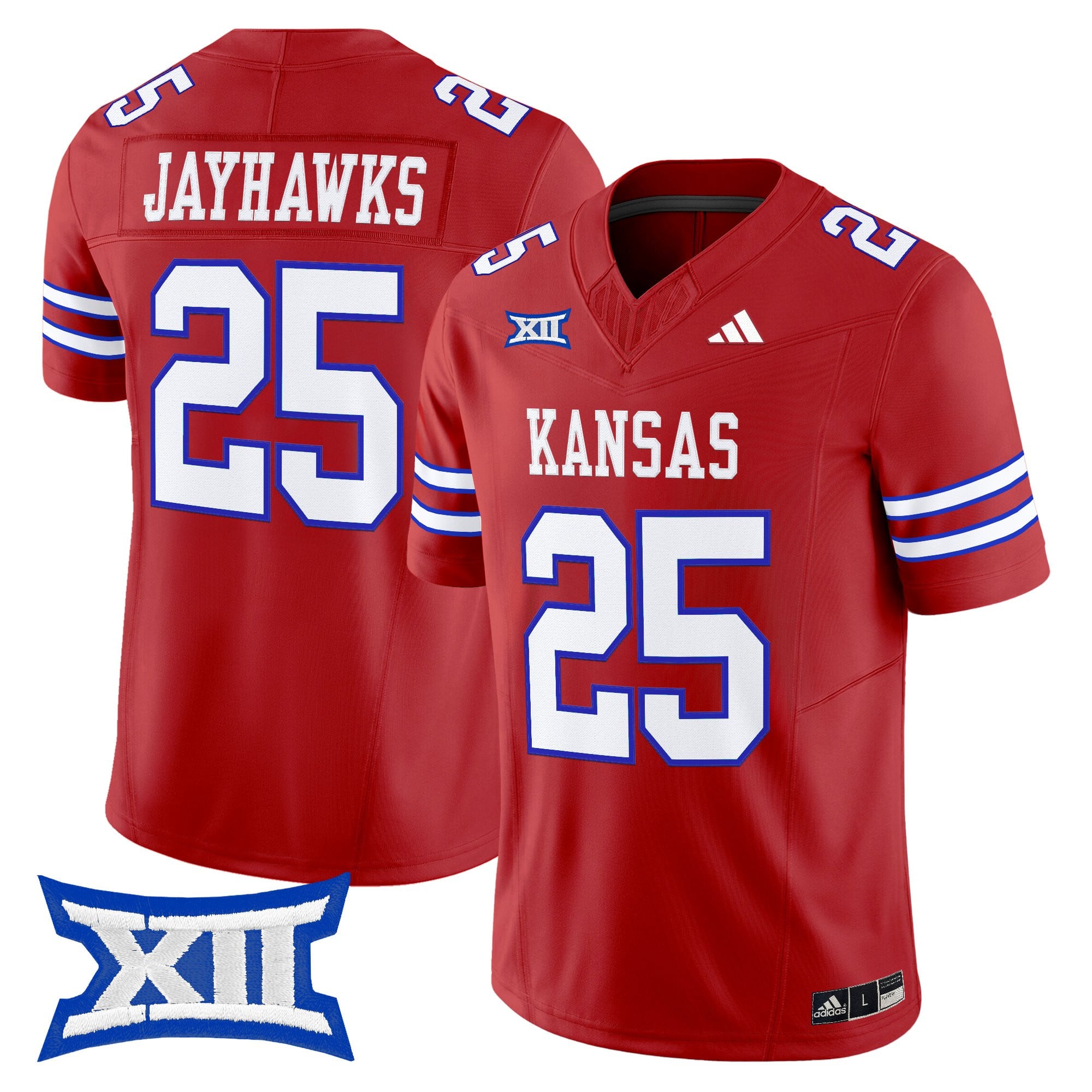 Men's Kansas Jayhawks 2025 Vapor Limited Jersey - All Stitched