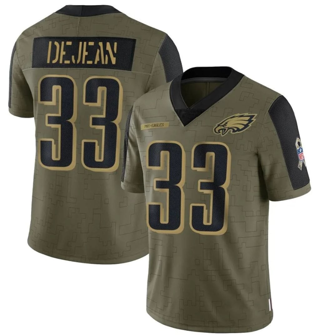 Philadelphia Eagles Salute To Service Limited Jersey - All Stitched