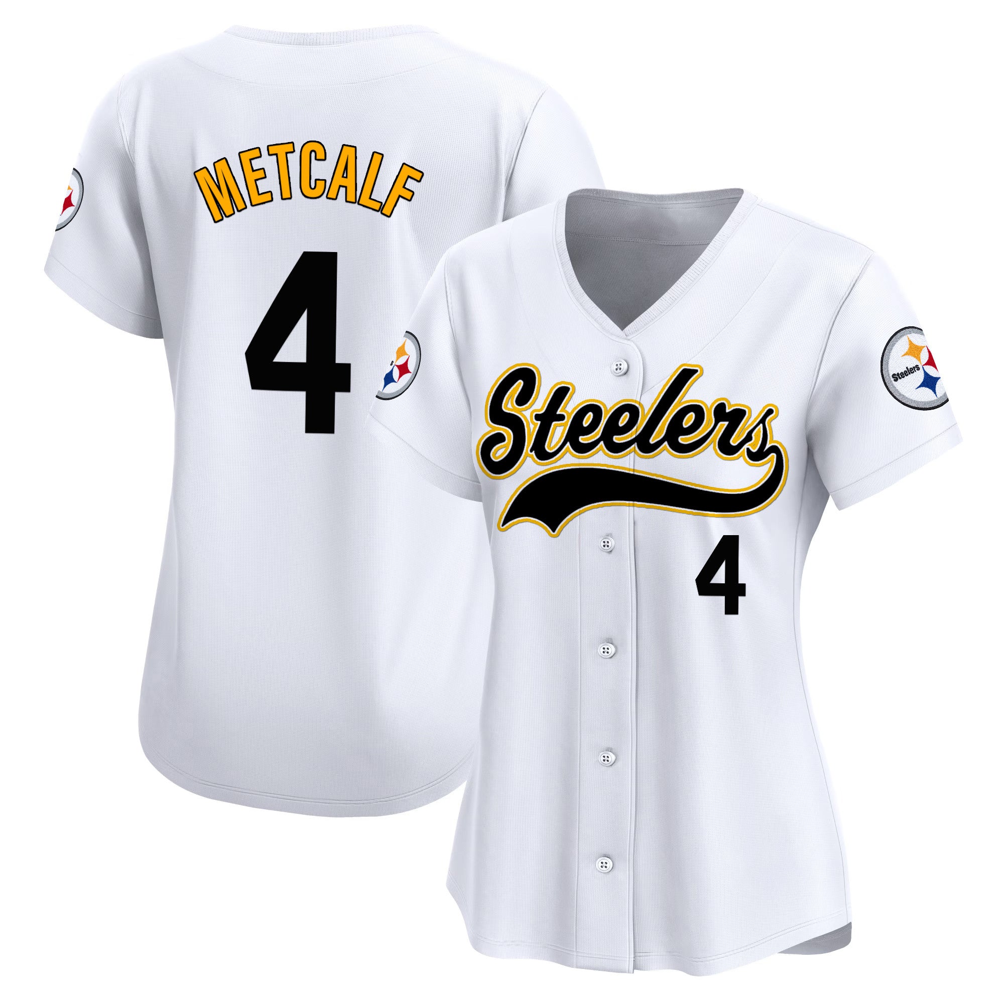 Women's Pittsburgh Steelers 2025 Vapor Baseball Jersey - All Stitched