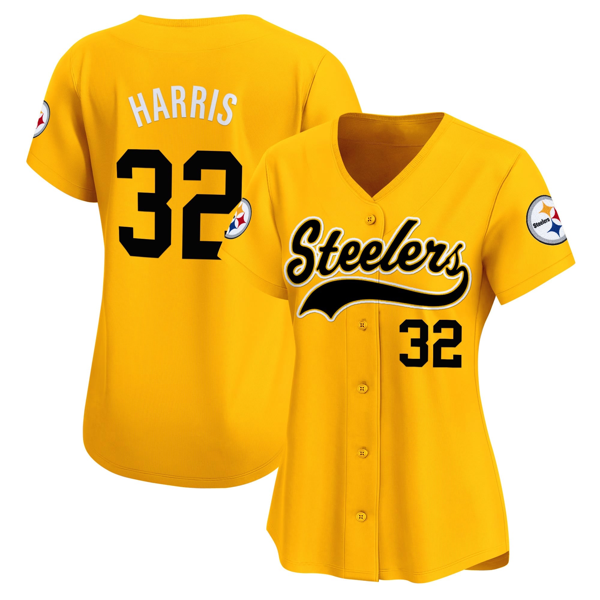 Women's Pittsburgh Steelers 2025 Vapor Baseball Jersey - All Stitched