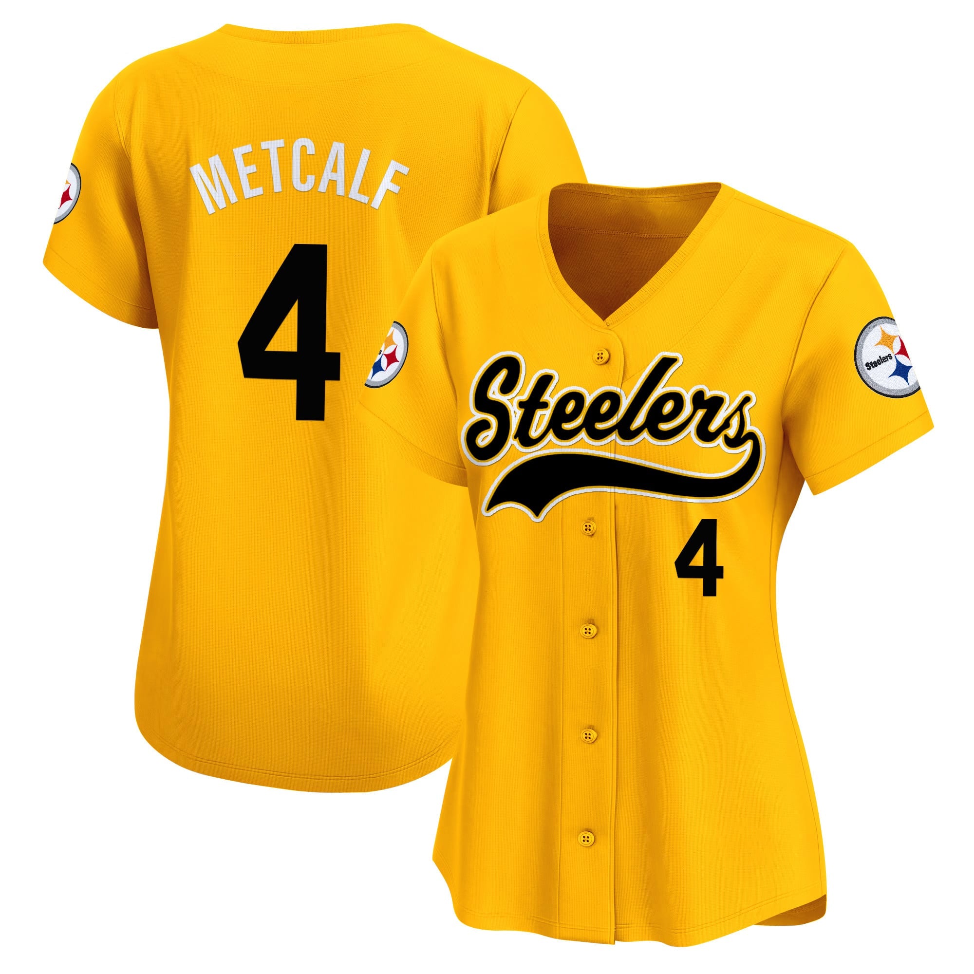 Women's Pittsburgh Steelers 2025 Vapor Baseball Jersey - All Stitched