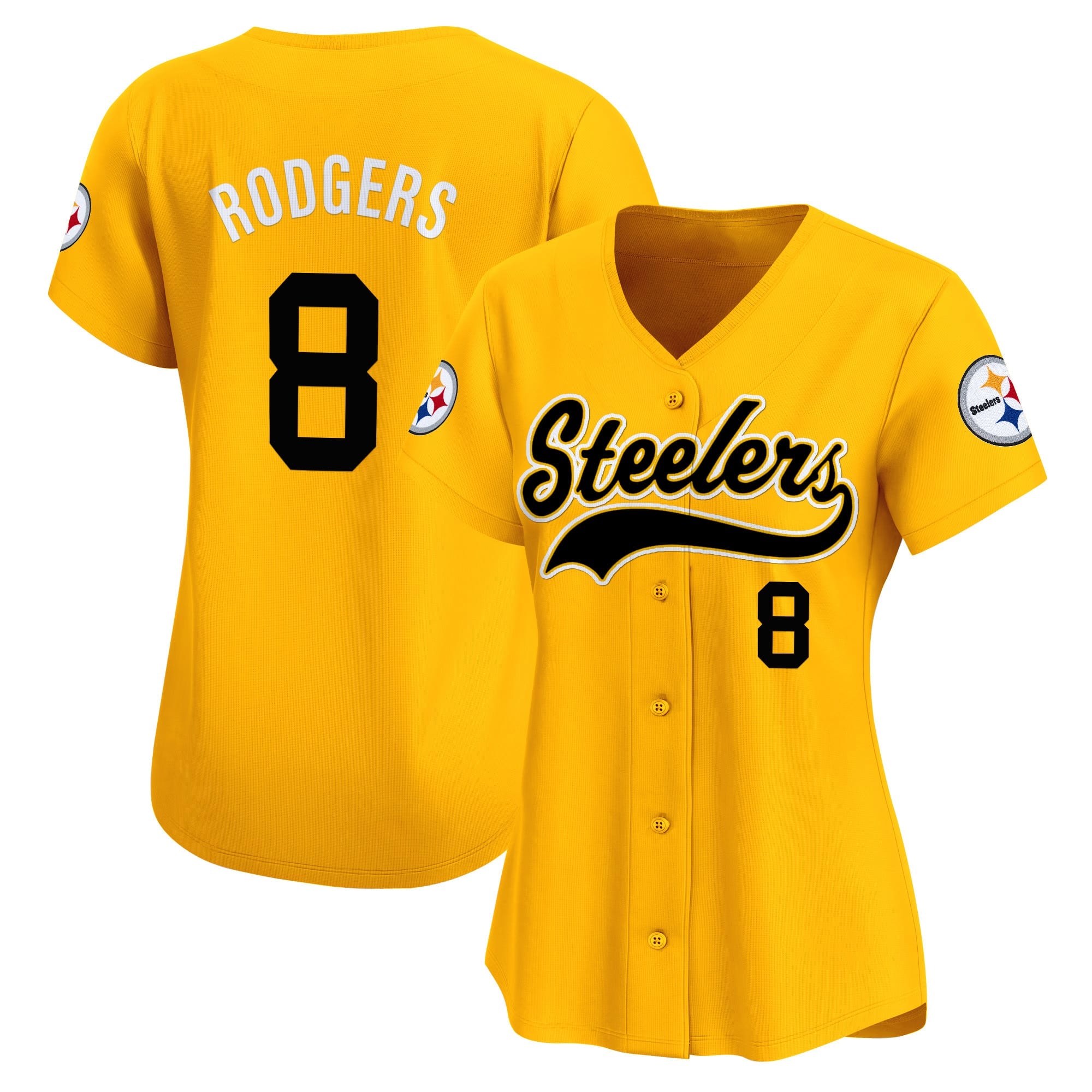 Women's Pittsburgh Steelers 2025 Vapor Baseball Jersey - All Stitched