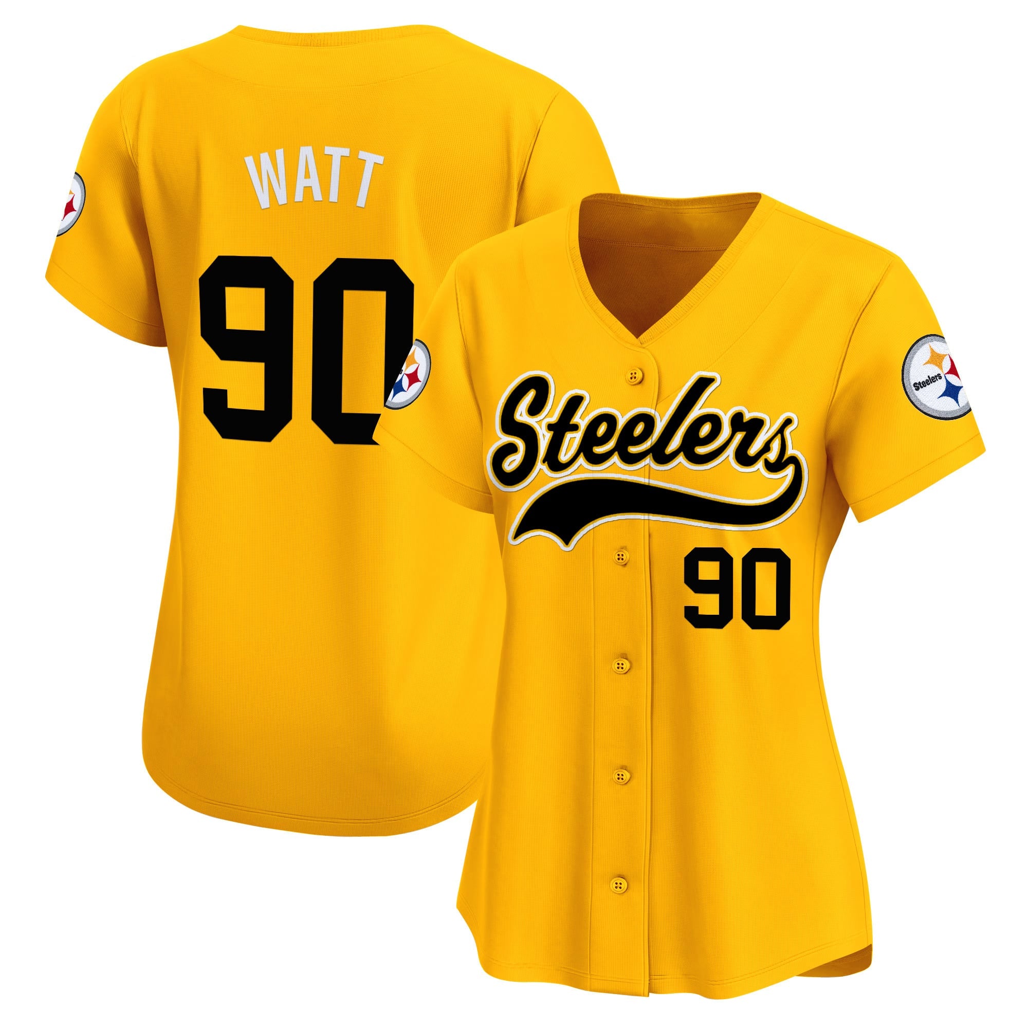 Women's Pittsburgh Steelers 2025 Vapor Baseball Jersey - All Stitched