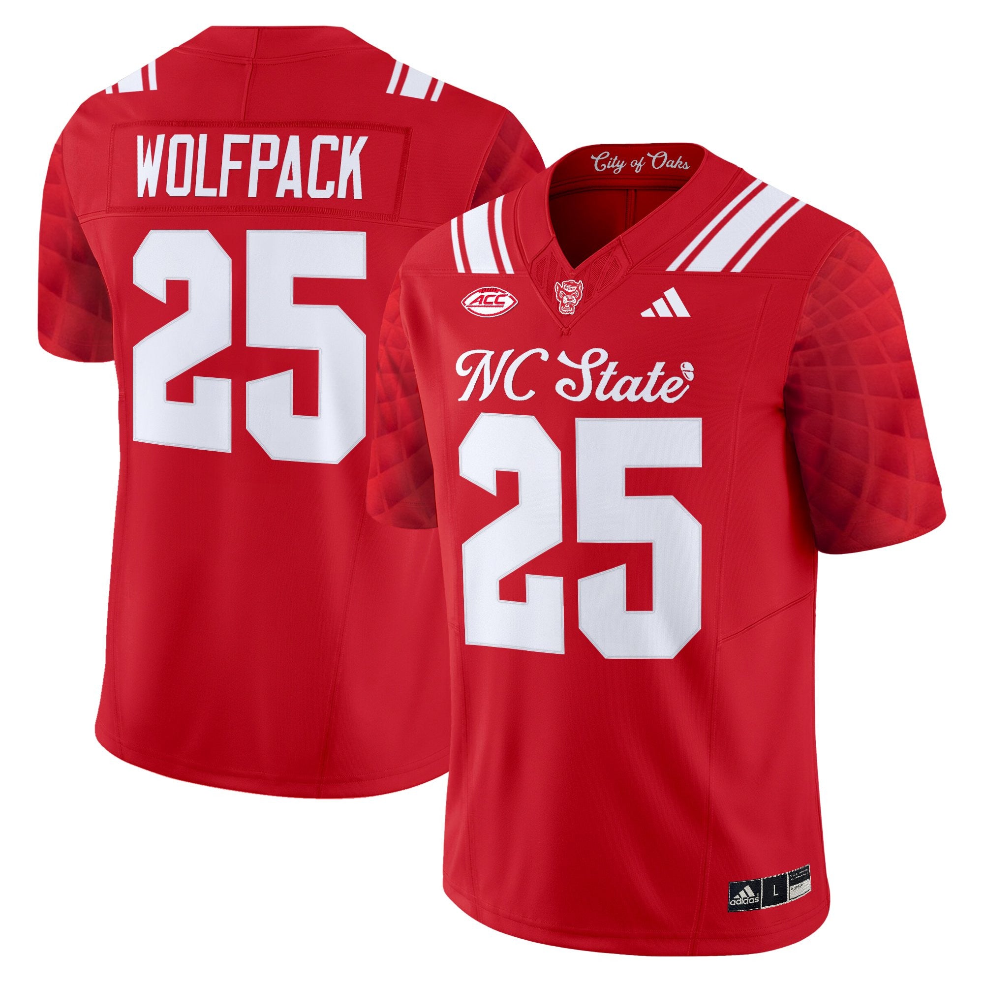 Men's NC State Wolfpack 'City of Oaks' Vapor Limited Jersey - All Stitched