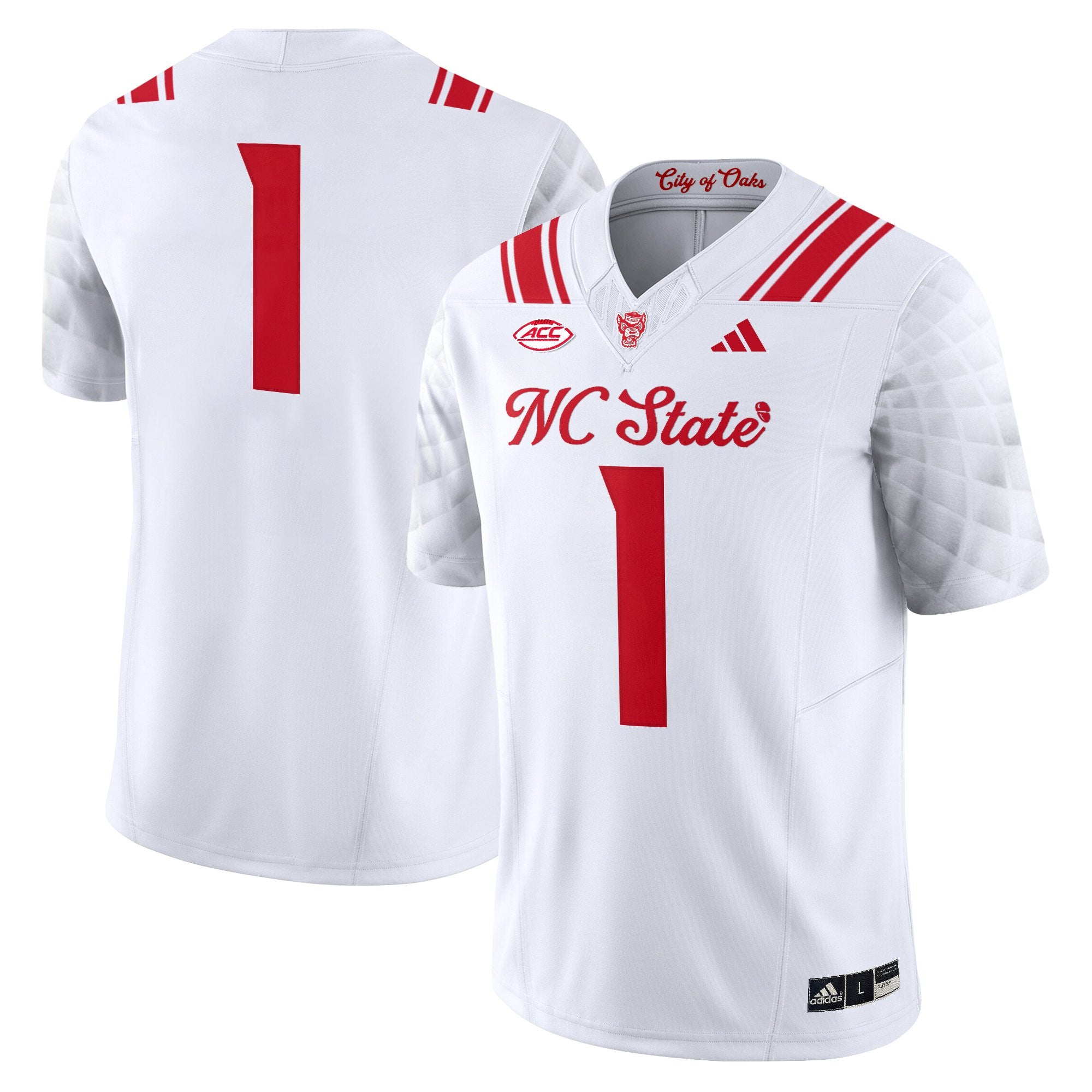 Men's NC State Wolfpack 'City of Oaks' Vapor Limited Jersey - All Stitched