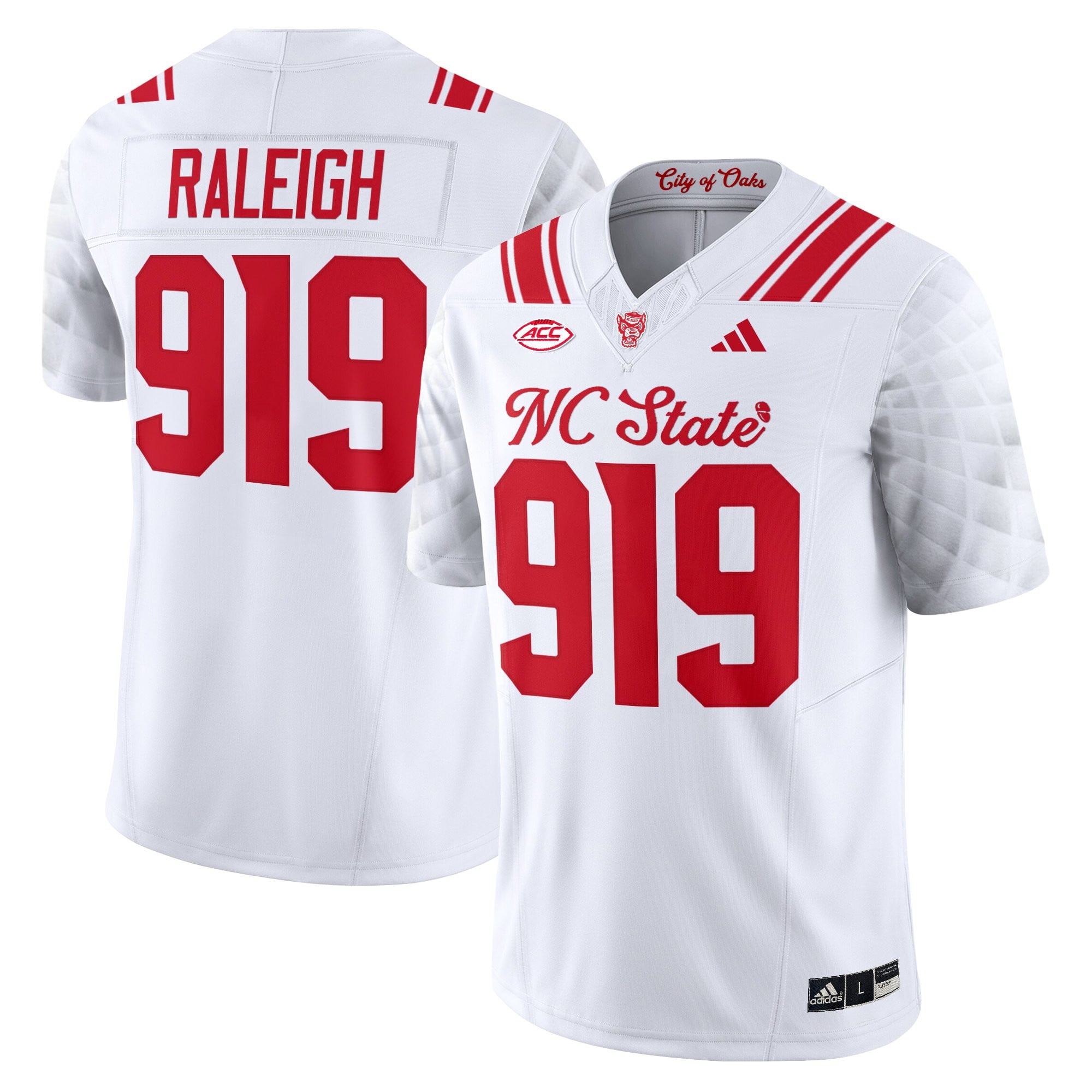 Men's NC State Wolfpack 'City of Oaks' Vapor Limited Jersey - All Stitched