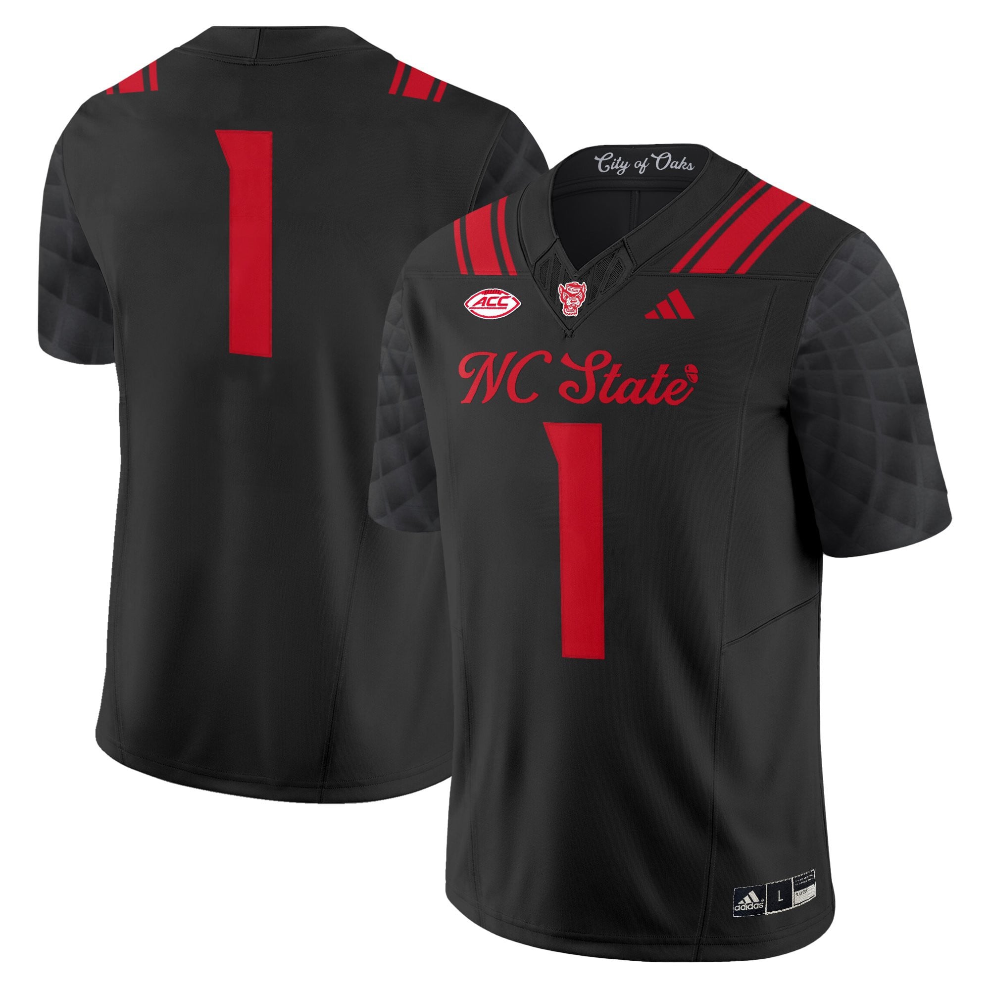 Men's NC State Wolfpack 'City of Oaks' Vapor Limited Jersey - All Stitched