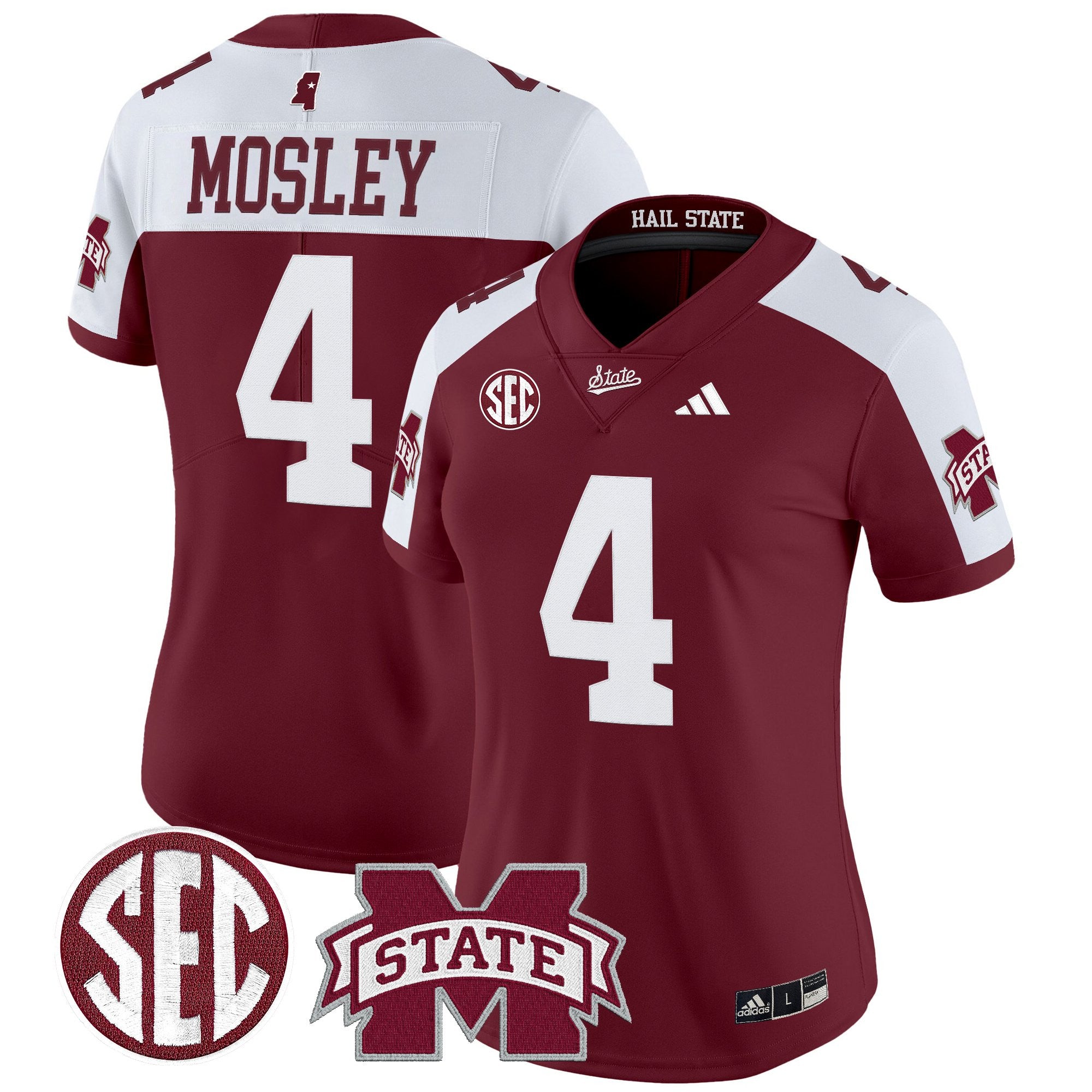 Women's Mississippi State Bulldogs 'Dark Mode' Vapor Limited Jersey - All Stitched