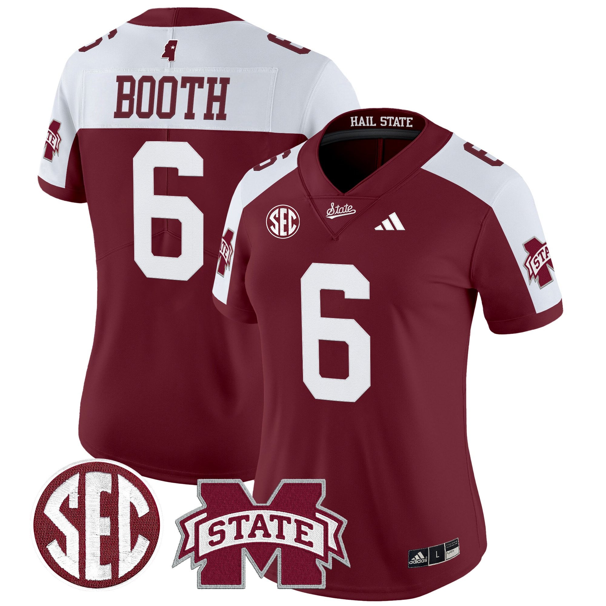 Women's Mississippi State Bulldogs 'Dark Mode' Vapor Limited Jersey - All Stitched