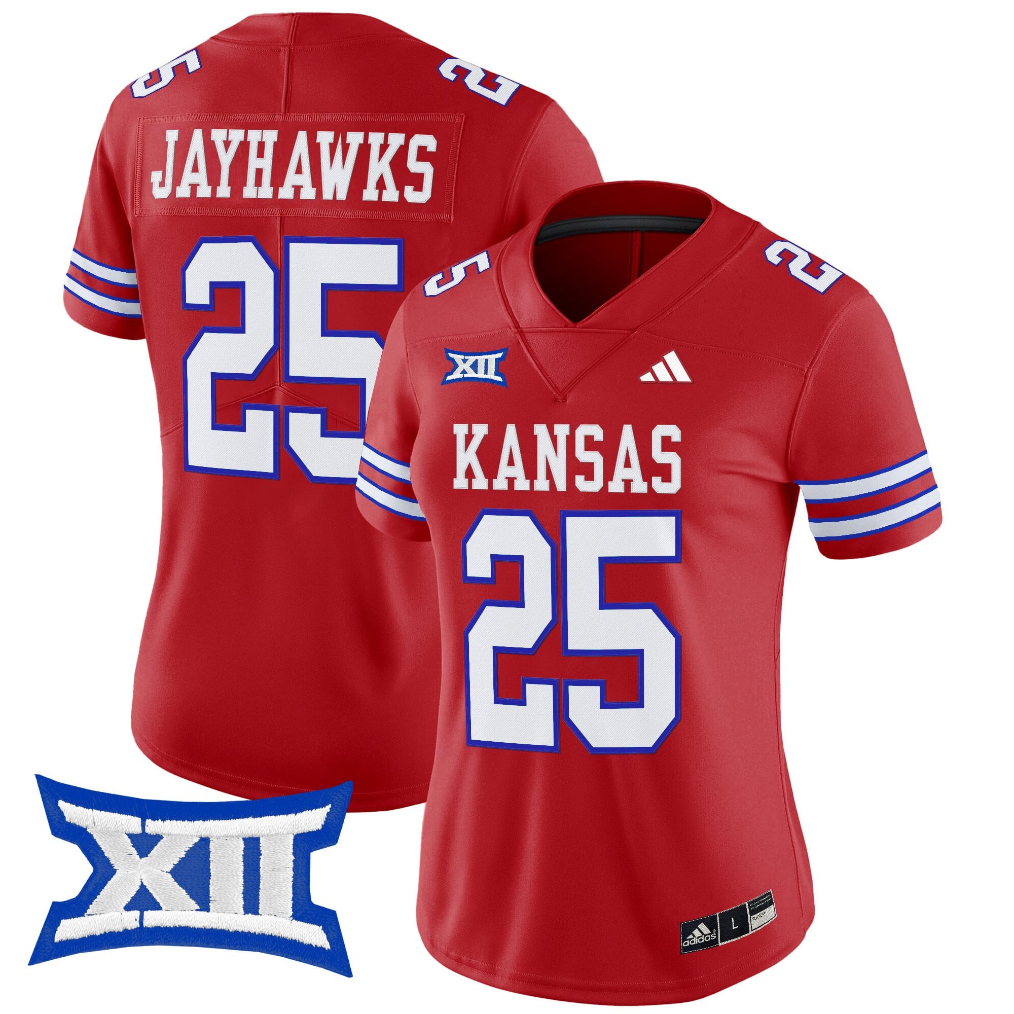 Women's Kansas Jayhawks 2025 Vapor Limited Jersey - All Stitched