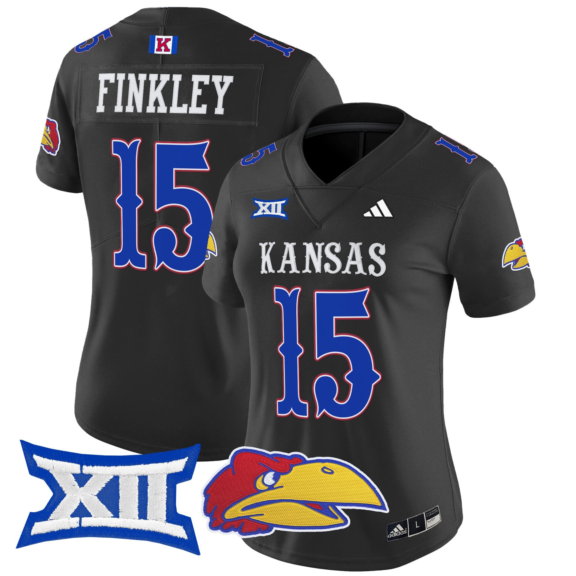 Women's Kansas Jayhawks 2025 Vapor Limited Jersey - All Stitched
