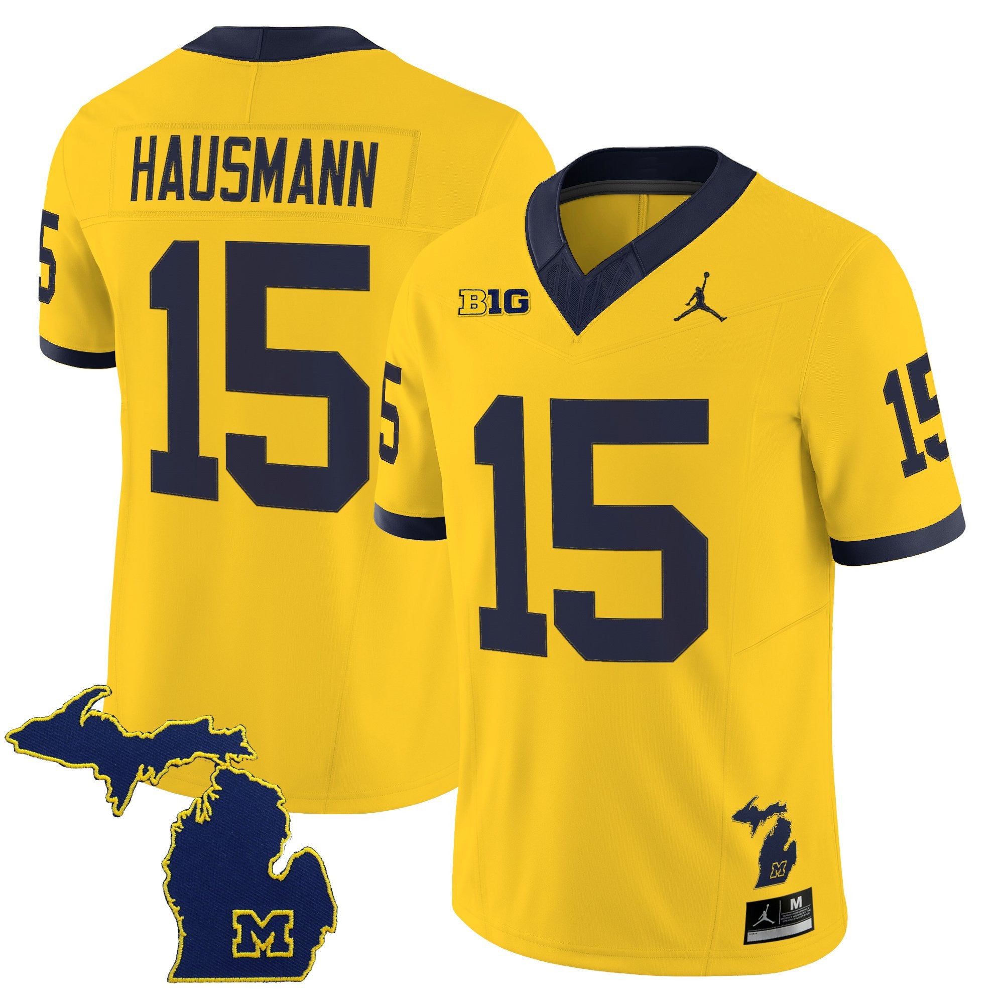 Men's Michigan Wolverines 2025 Vapor Limited Jersey V2 - All Stitched