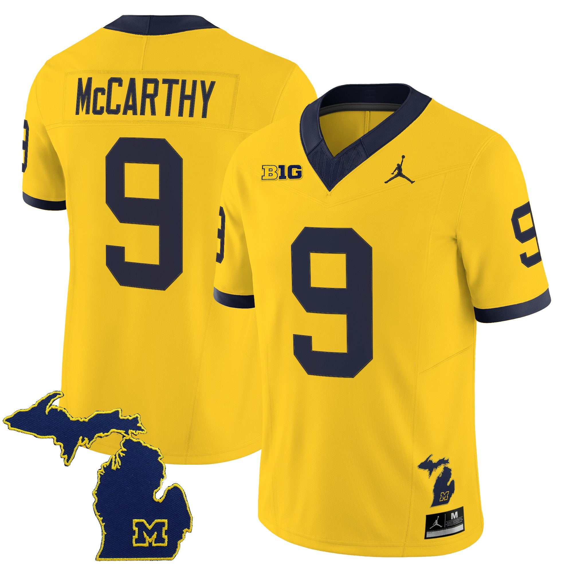 Men's Michigan Wolverines 2025 Vapor Limited Jersey V2 - All Stitched