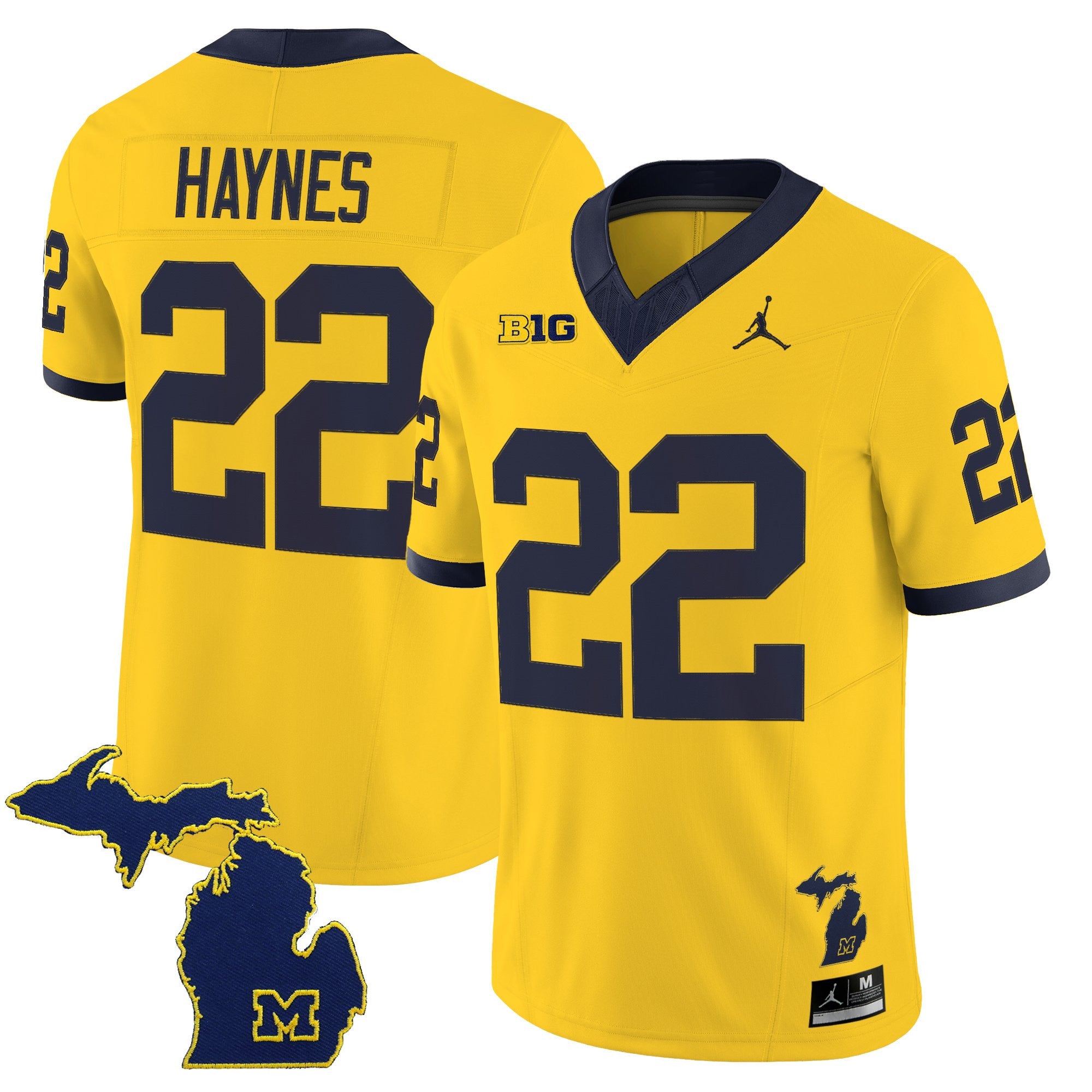 Men's Michigan Wolverines 2025 Vapor Limited Jersey V2 - All Stitched
