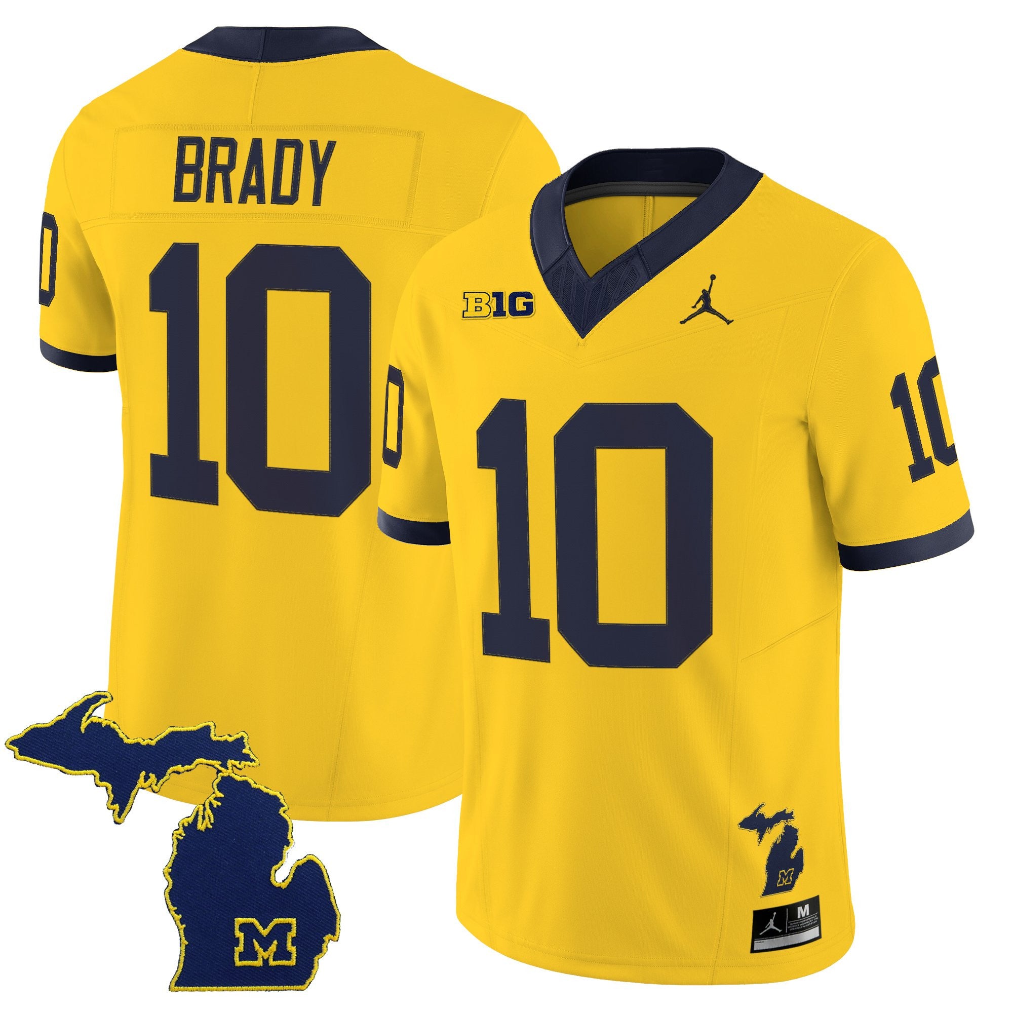 Men's Michigan Wolverines 2025 Vapor Limited Jersey V2 - All Stitched