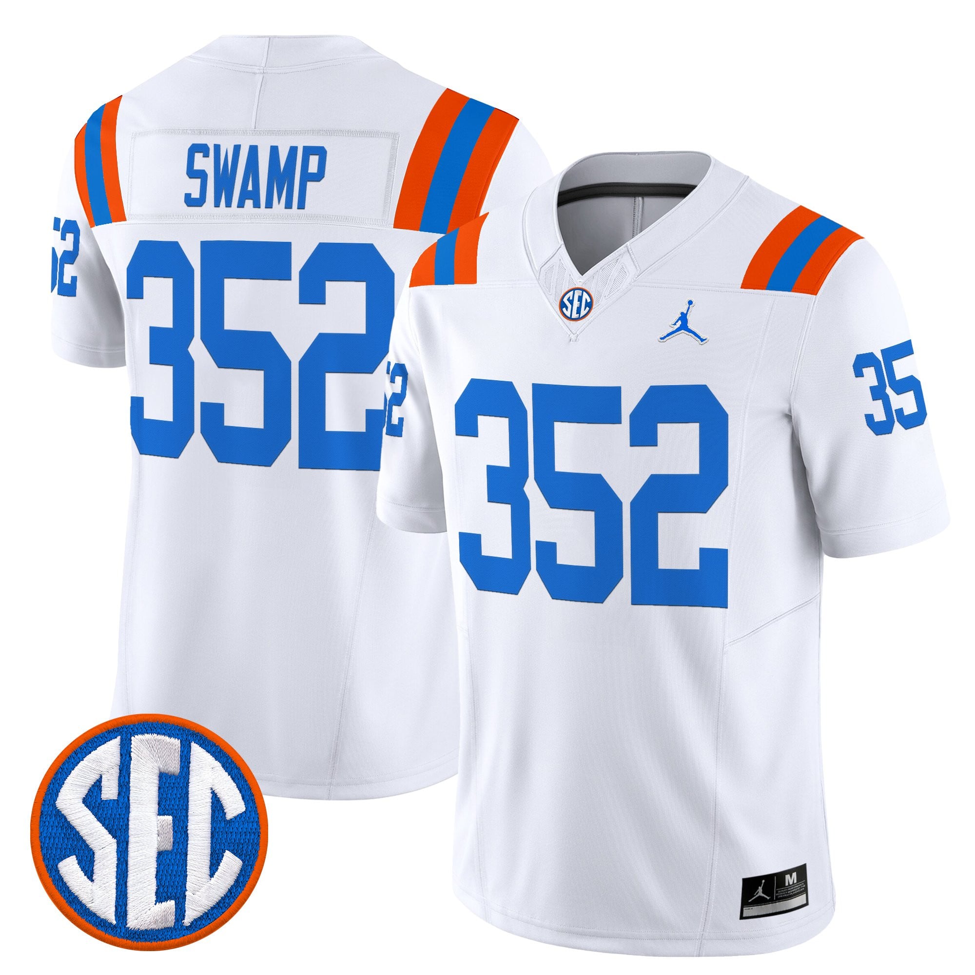 Men's Florida Gators '1960s Throwback' Vapor Limited Jersey - All Stitched