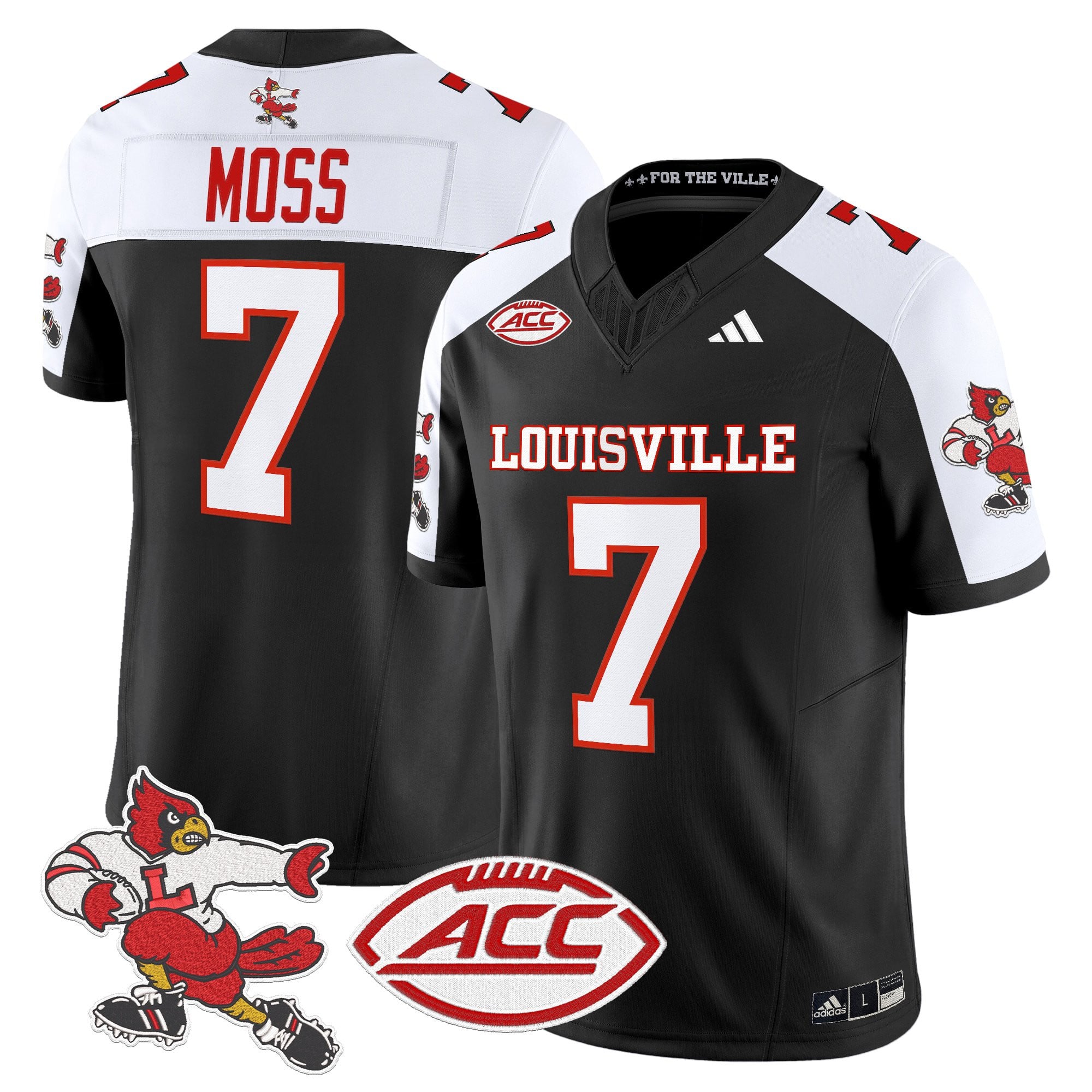 Men's Louisville Cardinals '1980s Throwback' Vapor Limited Jersey - All Stitched