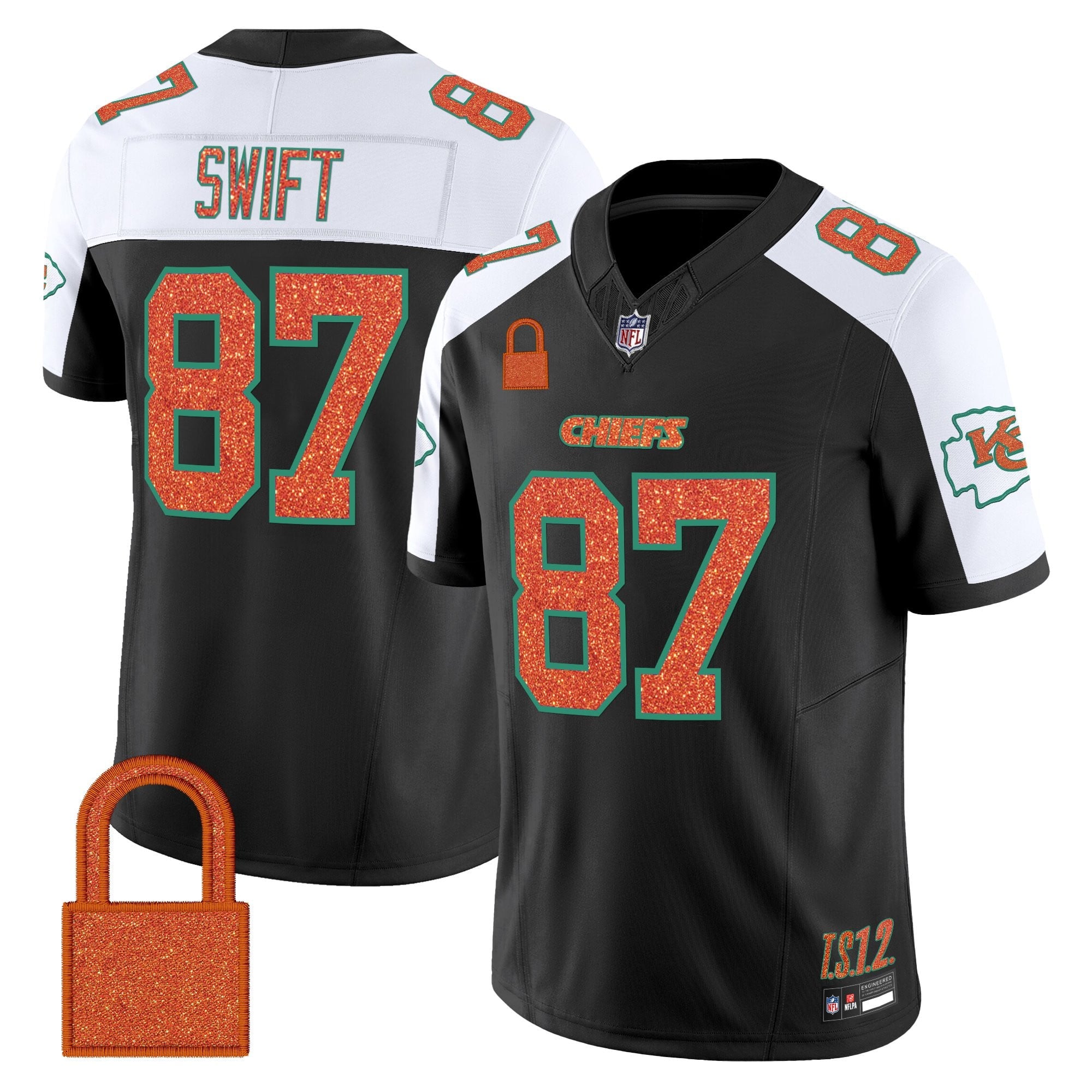 Men's Kansas City Chiefs 'Taylor Swift - TS12 - The Life of a Showgirl' Vapor Limited Jersey - All Stitched